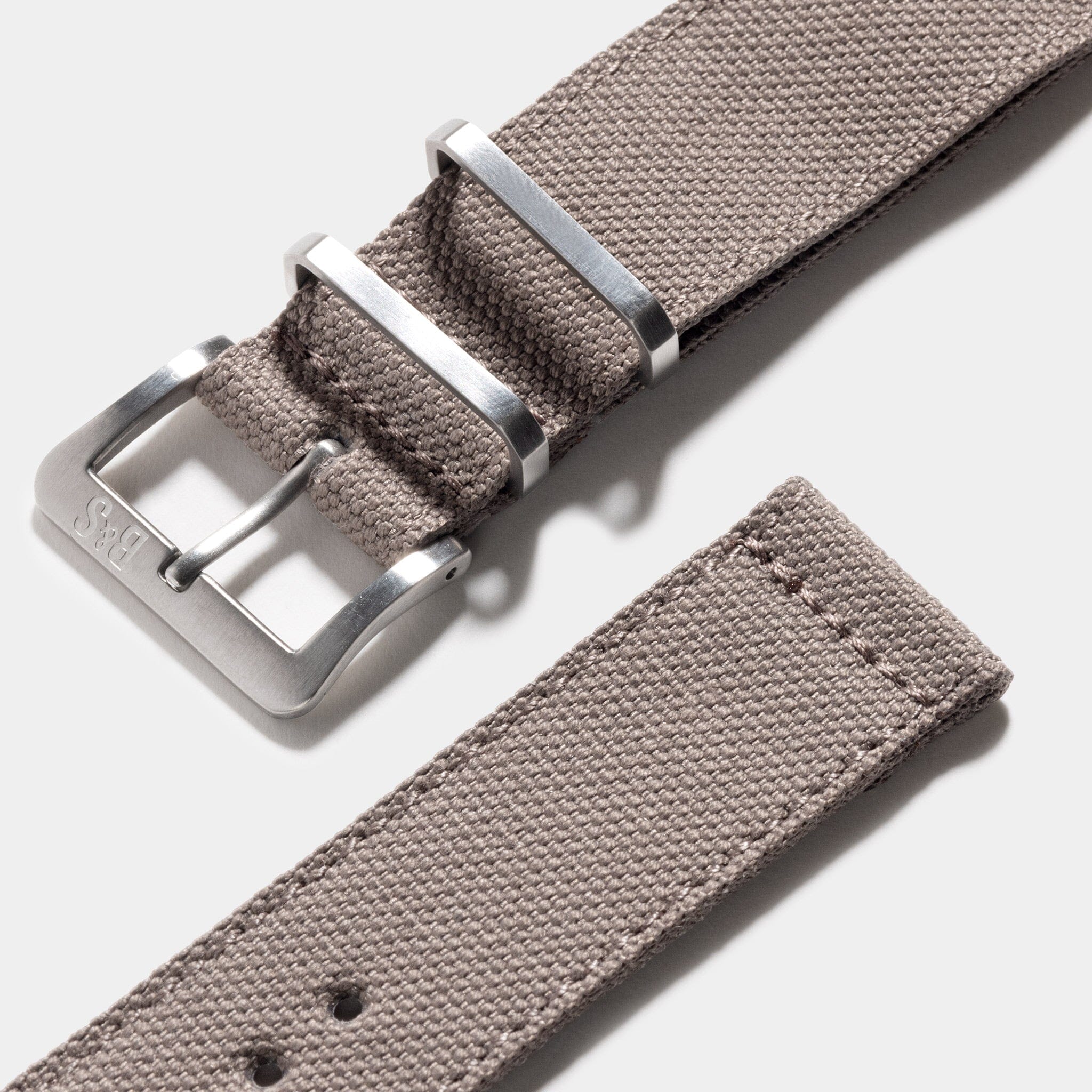 Leather and canvas watch strap hot sale