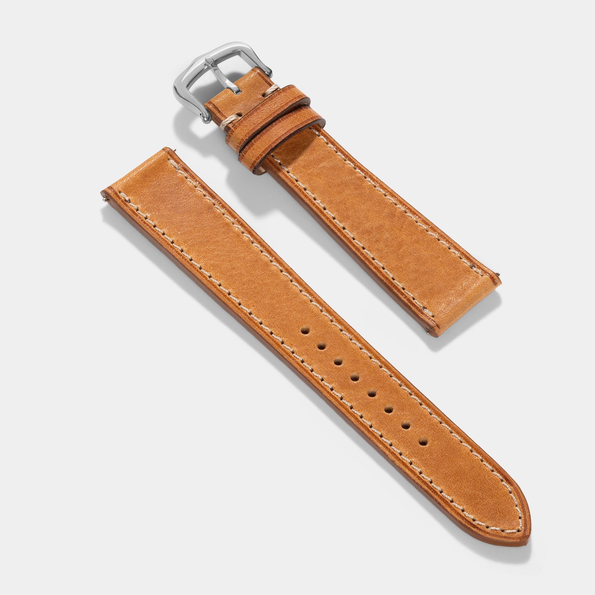 Strap for Cartier Tank Must (2021-2024) - The Durham Cognac