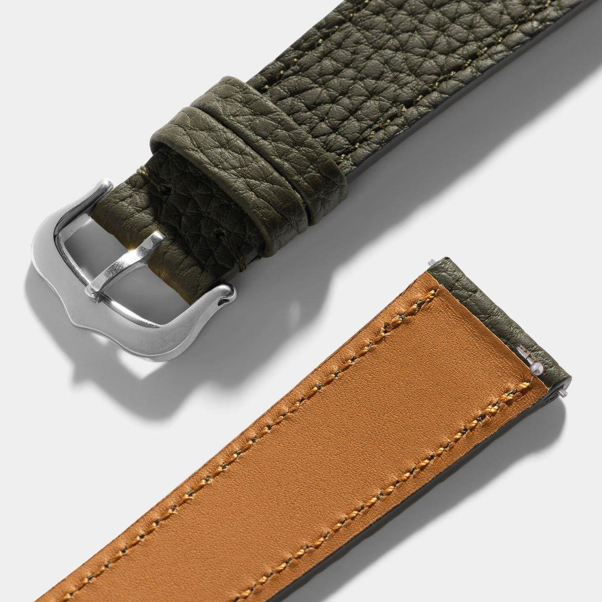 Strap for Cartier Tank Must (2021 - today) - The Grana Olive