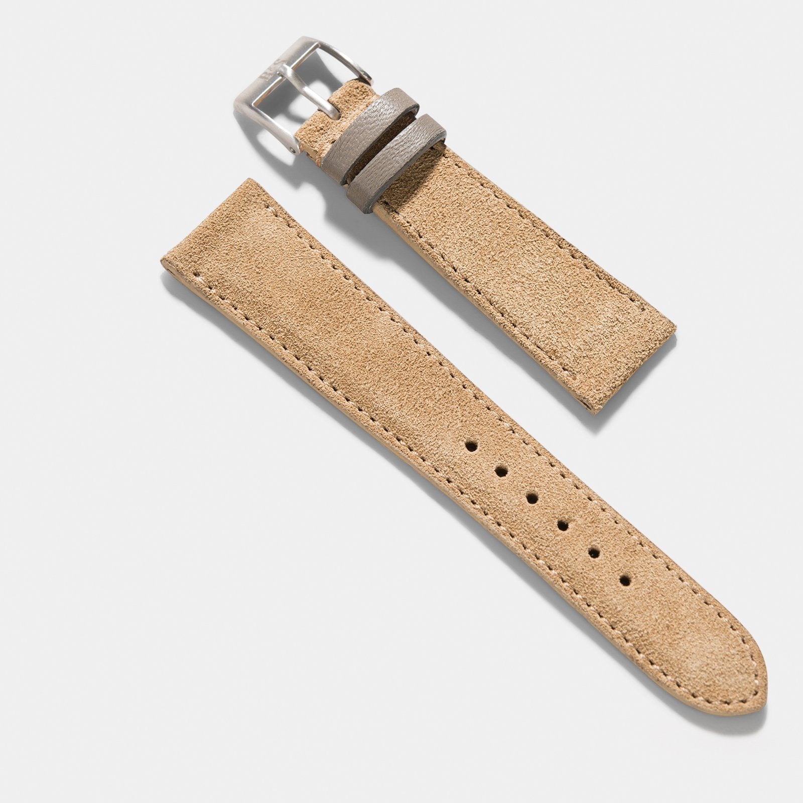 Strap for IWC Portofino - Refined Light Brown Suede
