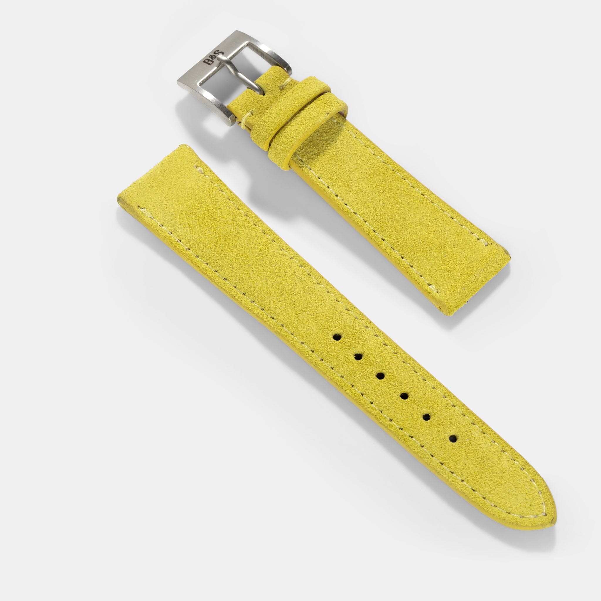 Citrus Suede Leather Watch Strap
