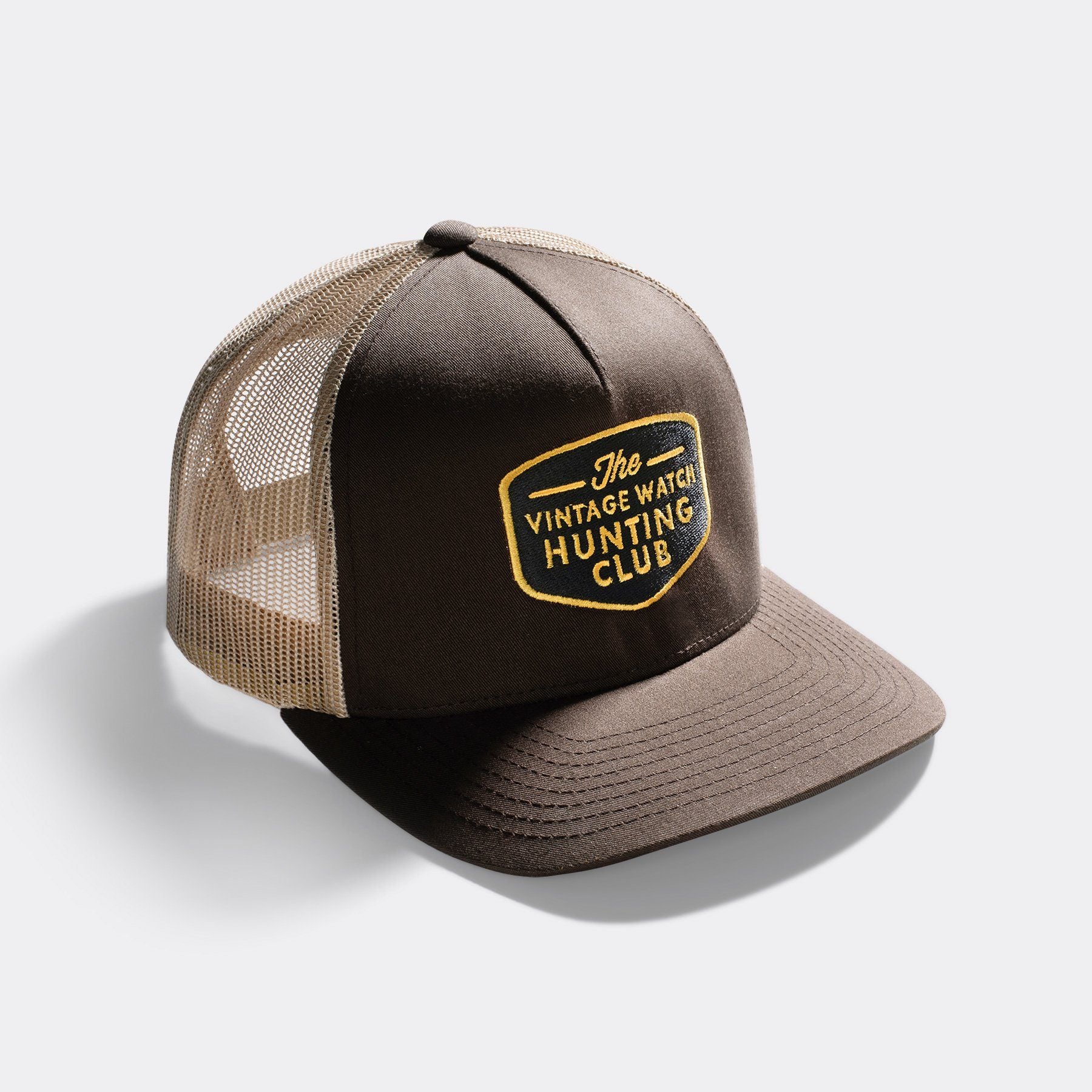 The Vintage Watch Hunting Club Brown Ballcap