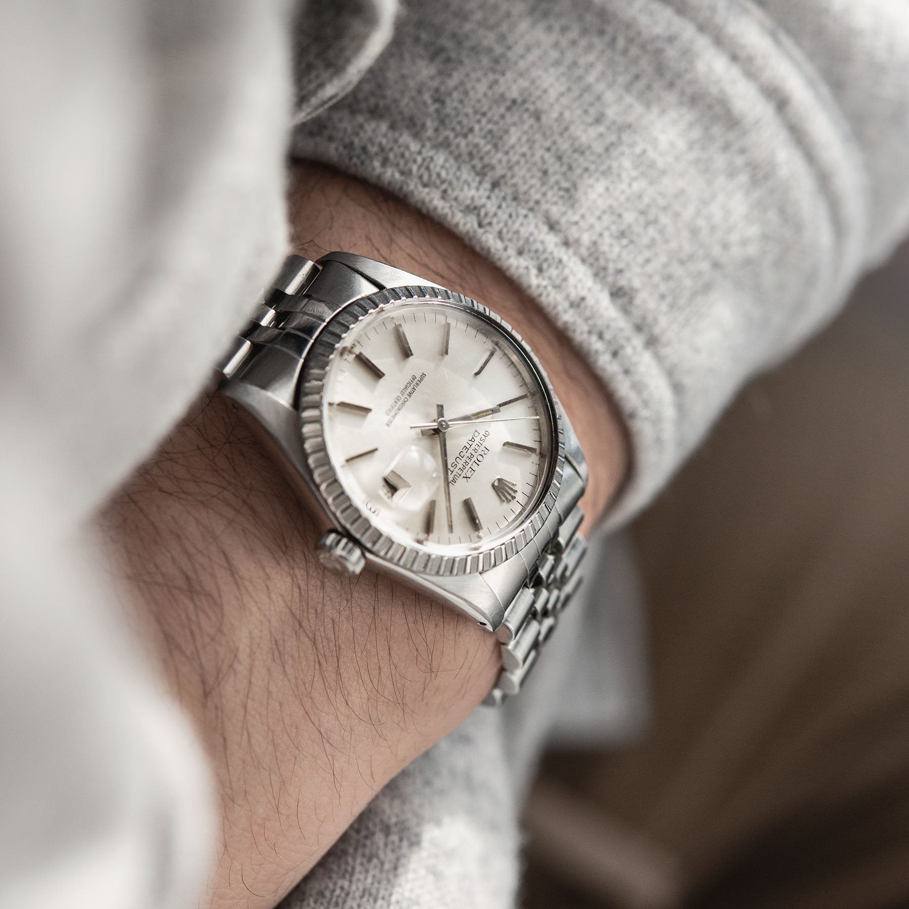 Rolex Datejust Silver Dial 16030