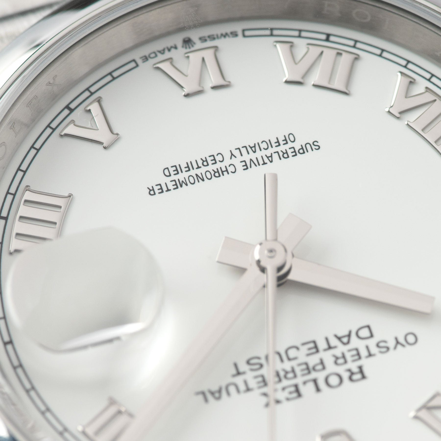 Rolex Datejust White Dial 126200