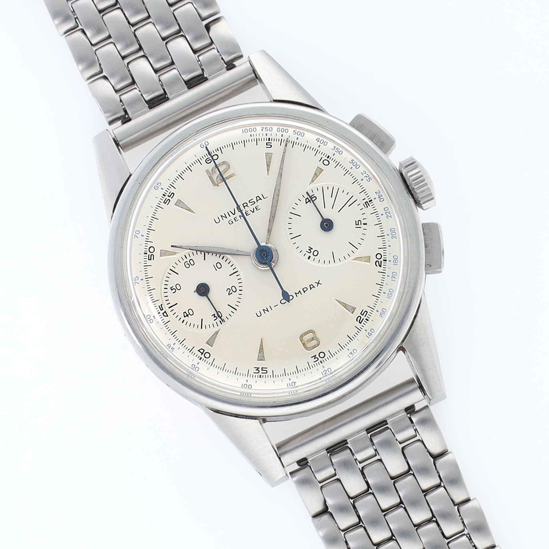 UNIVERSAL GENEVE 腕時計 ステンレス Universal Geneve Unicompax Steel Chronograph