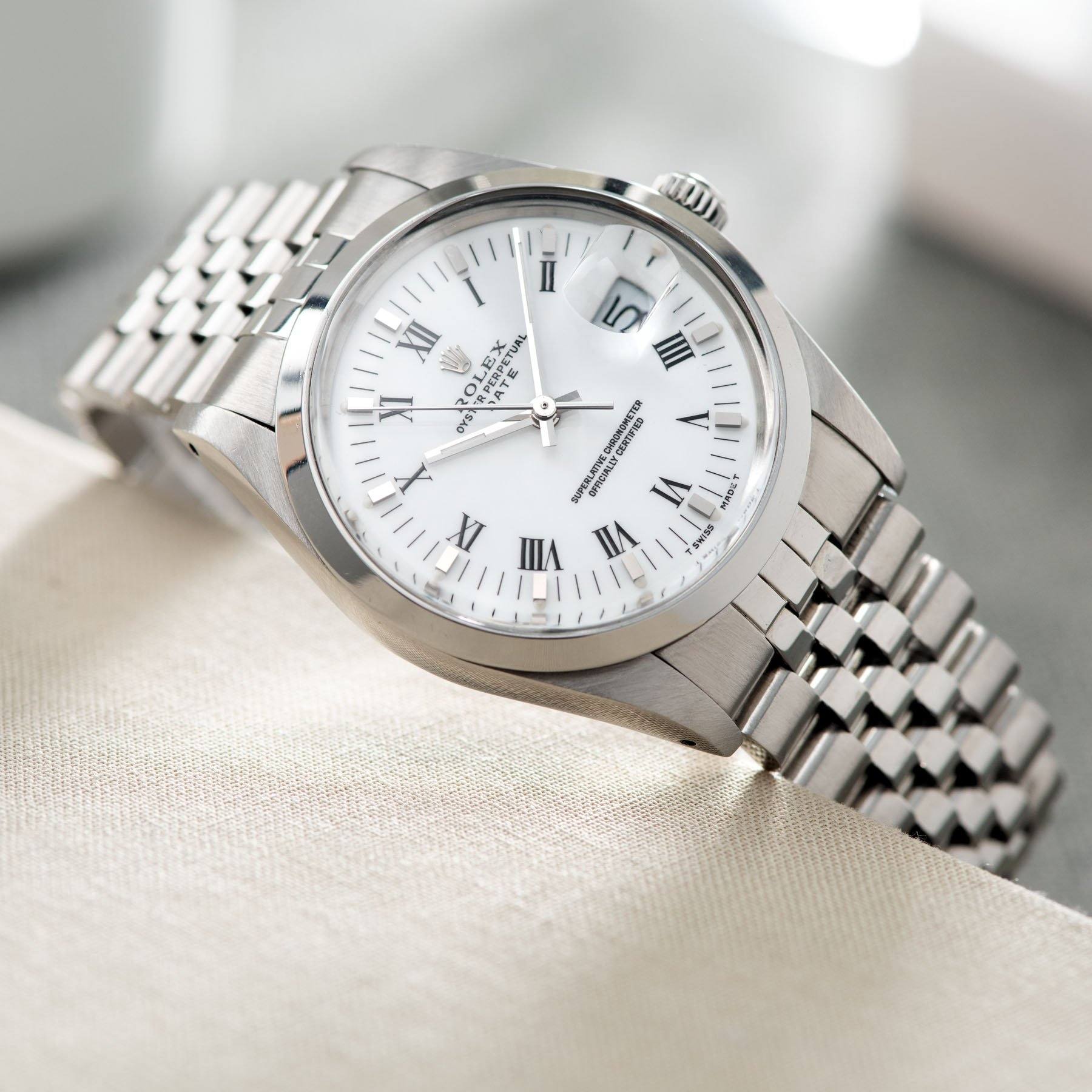 ROLEX OYSTER PERPETUAL DATE 15000 2コマ ROLEX OYSTER PERPETUAL DATE 15000 2コマ Rolex Oyster