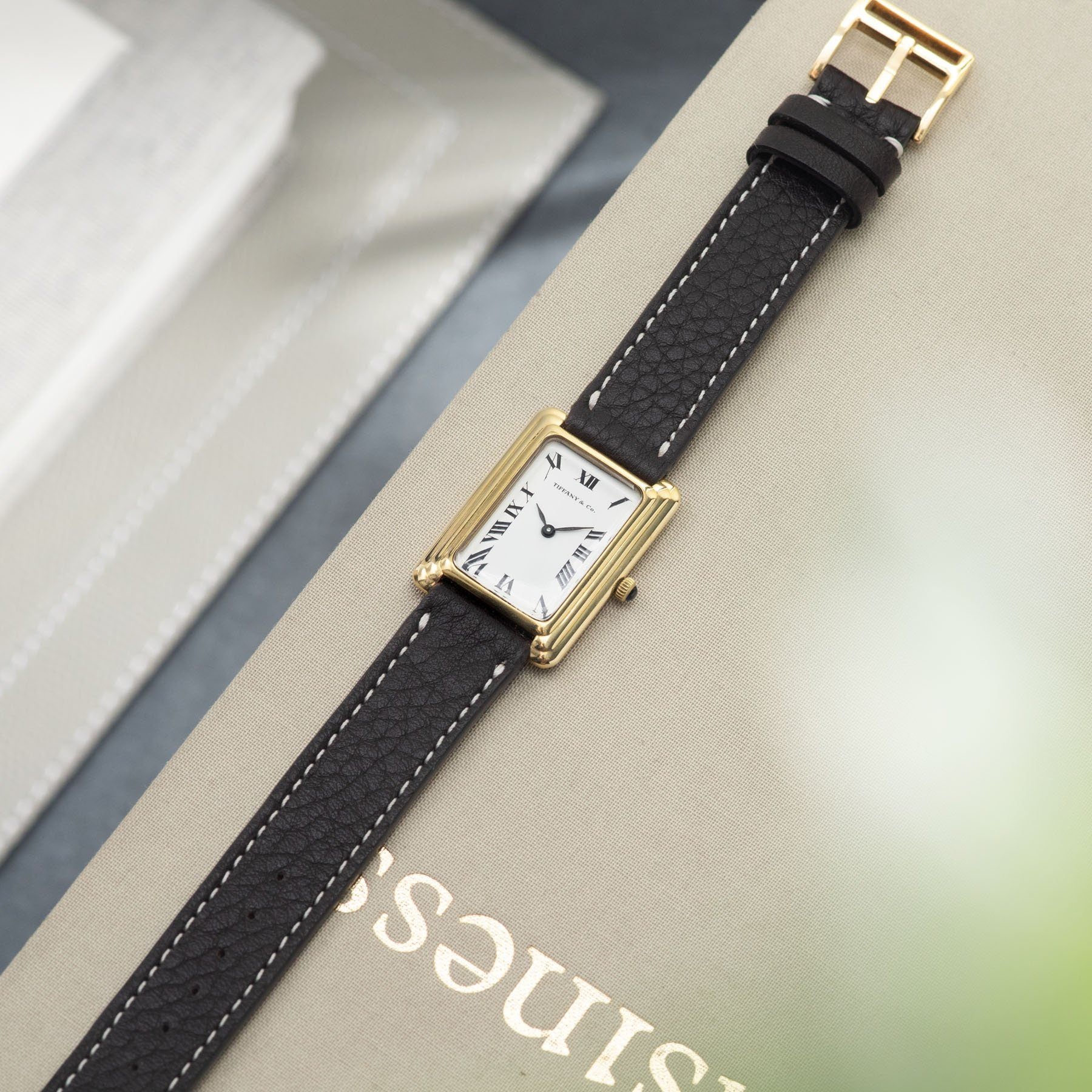 Tiffany & Co 18k Gold Dress Watch