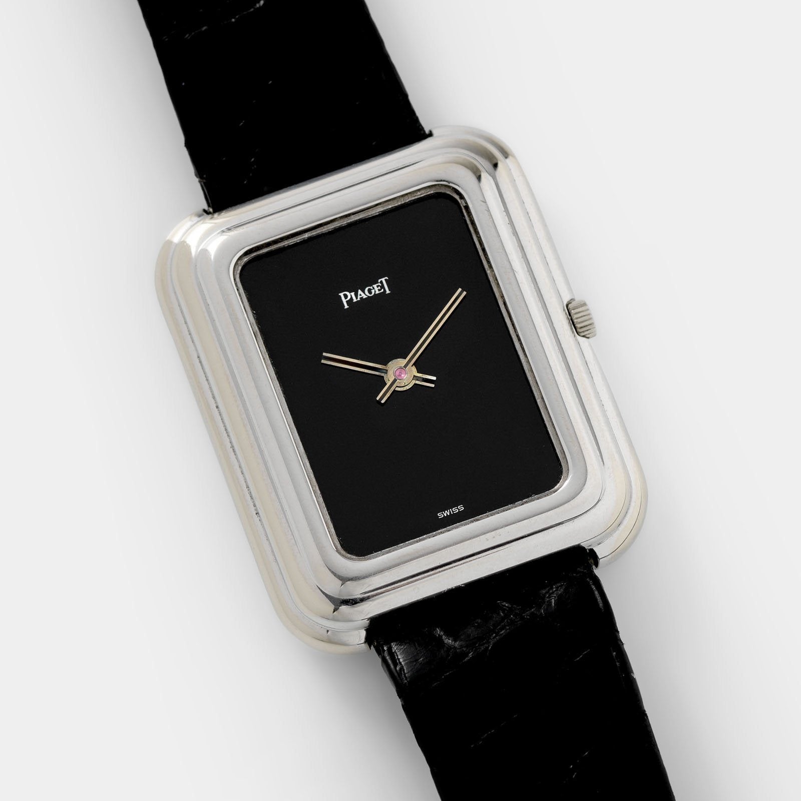 Piaget Onyx Dial White Gold ref 14101 Beta 21
