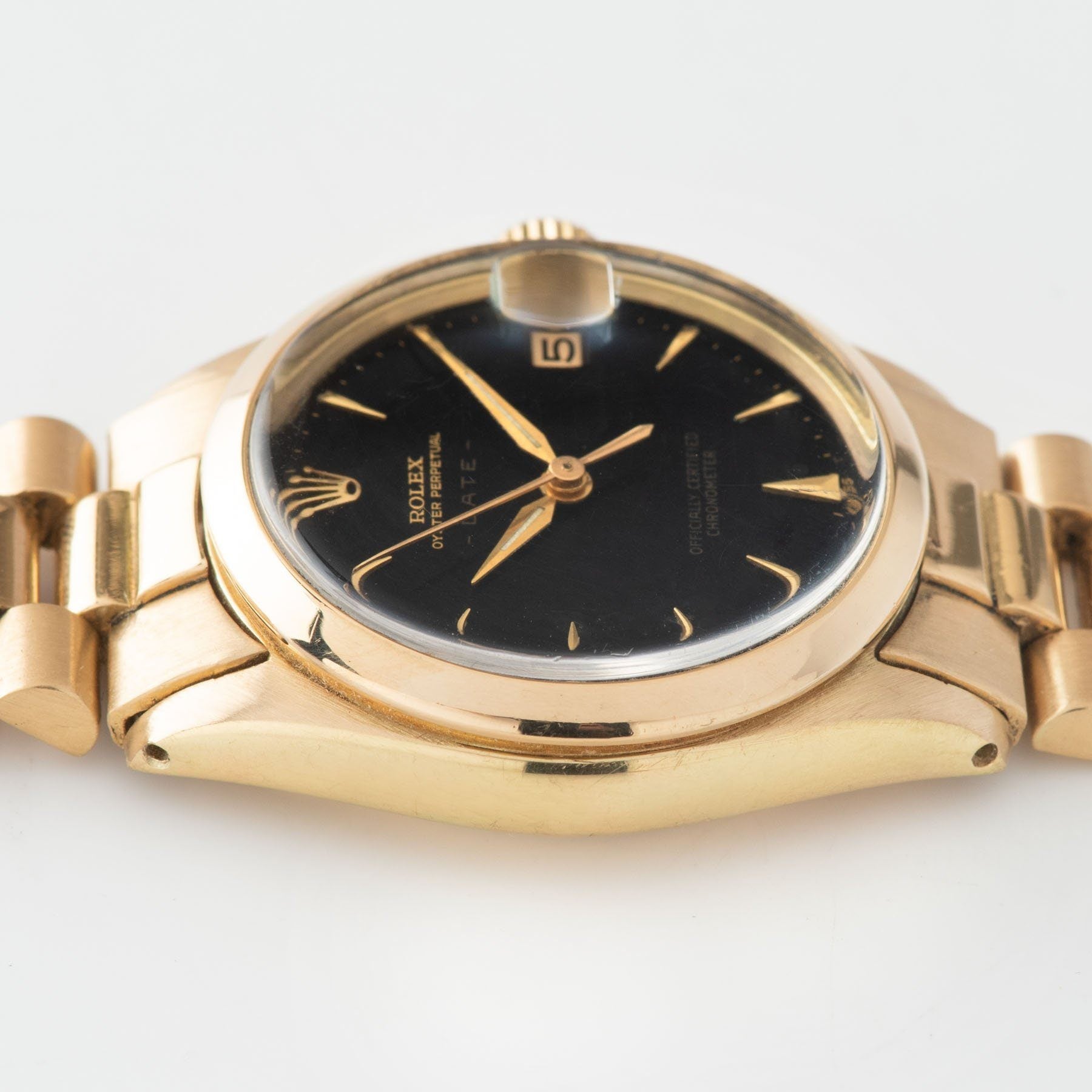 Rolex Oyster Perpetual Date Yellow Gold
