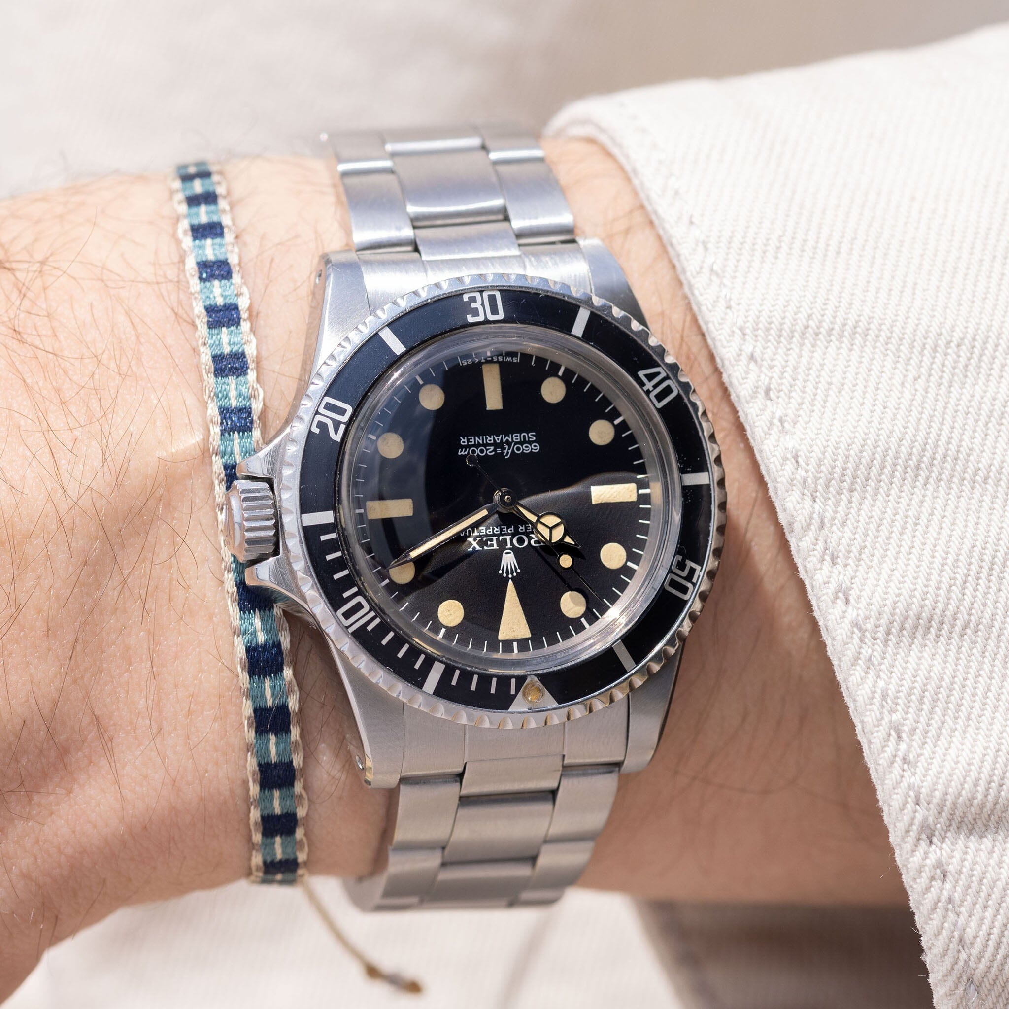 Rolex Submariner 5513 Maxi MK1 Vivid Patina