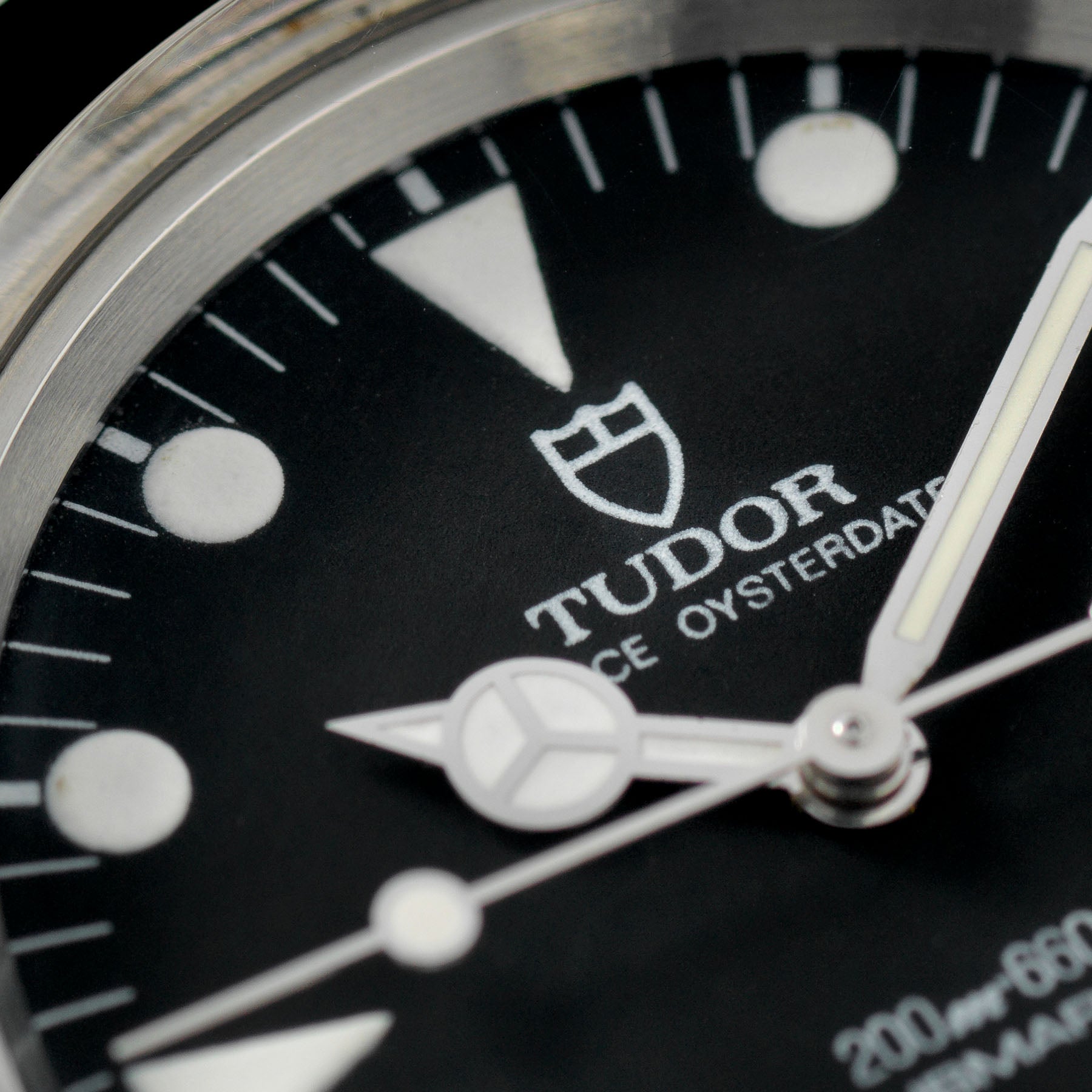 Tudor Submariner Date Black Dial Reference 79090