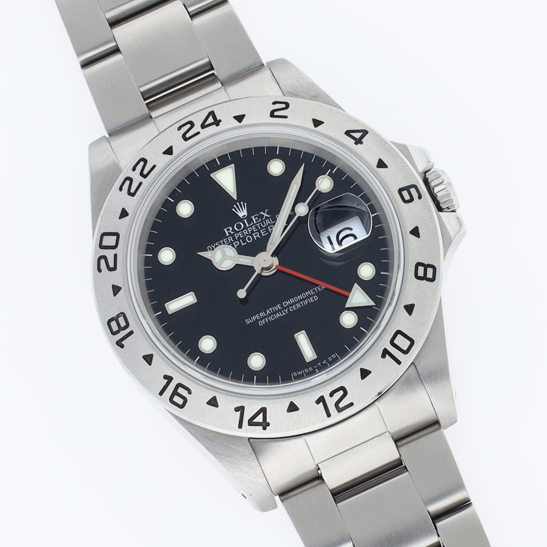 Rolex Explorer 2 16570 Black Tritium Dial