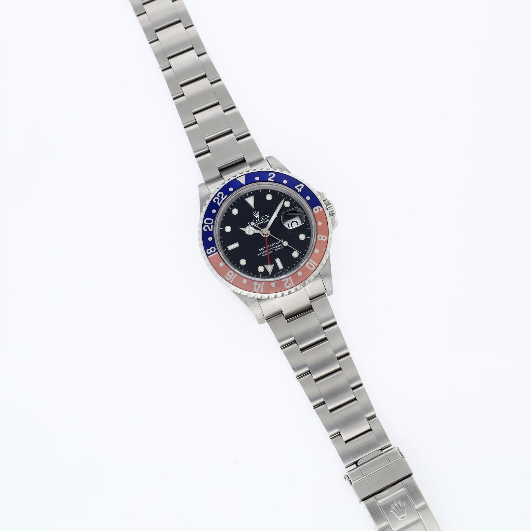 Rolex GMT-Master 2 16710 Pepsi Bezel 'Swiss Made' Dial