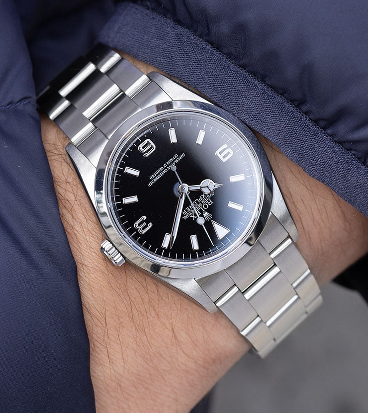 Rolex Explorer 114270 'Swiss Made' Dial Box and Papers