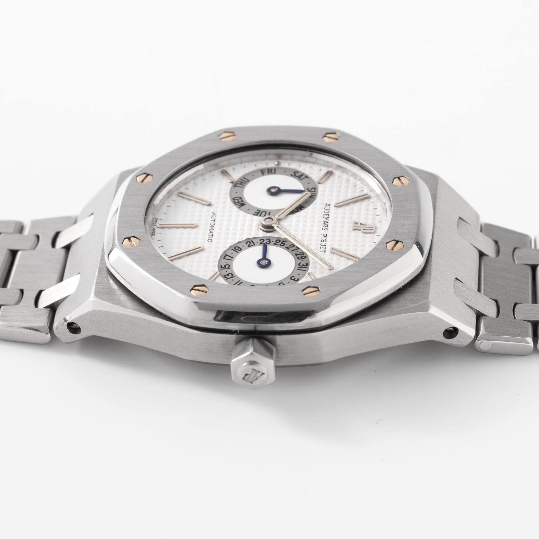 Audemars Piguet Royal Oak 25572ST White Dial Day Date