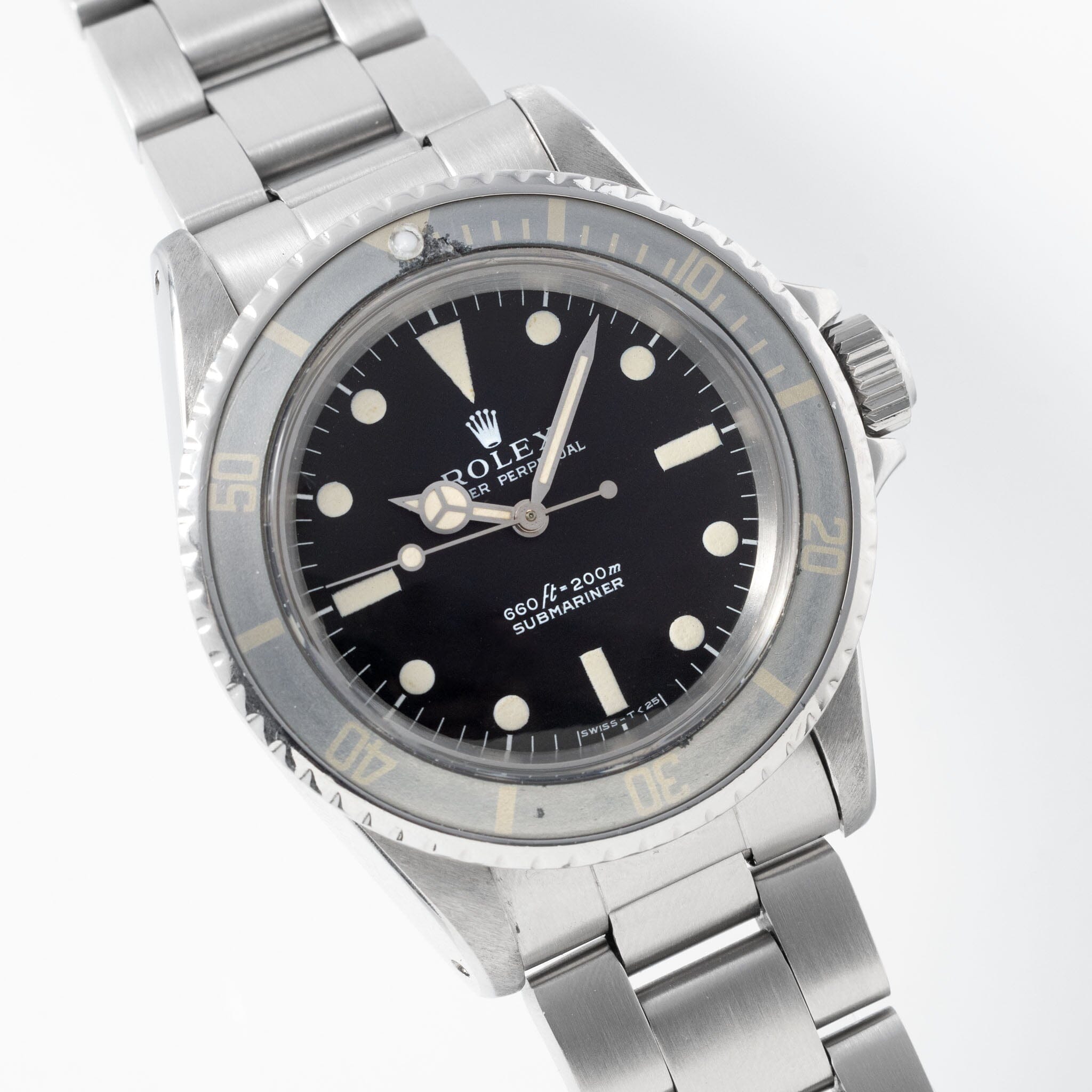 Rolex Submariner 5513 Non-Serif Dial Ghost Bezel