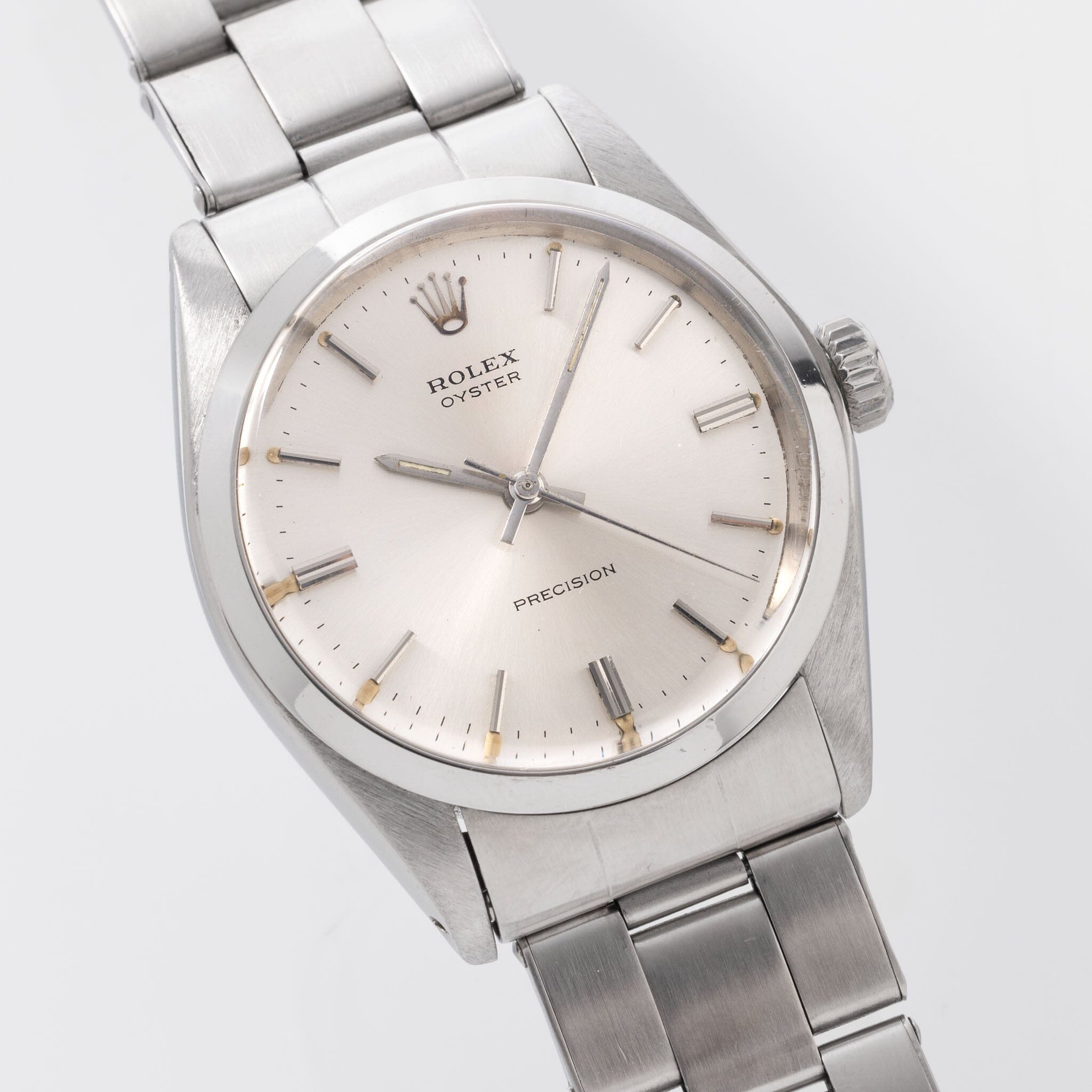 Rolex Oyster Precision 6426 Silver Dial FAP Issued Box and Papers