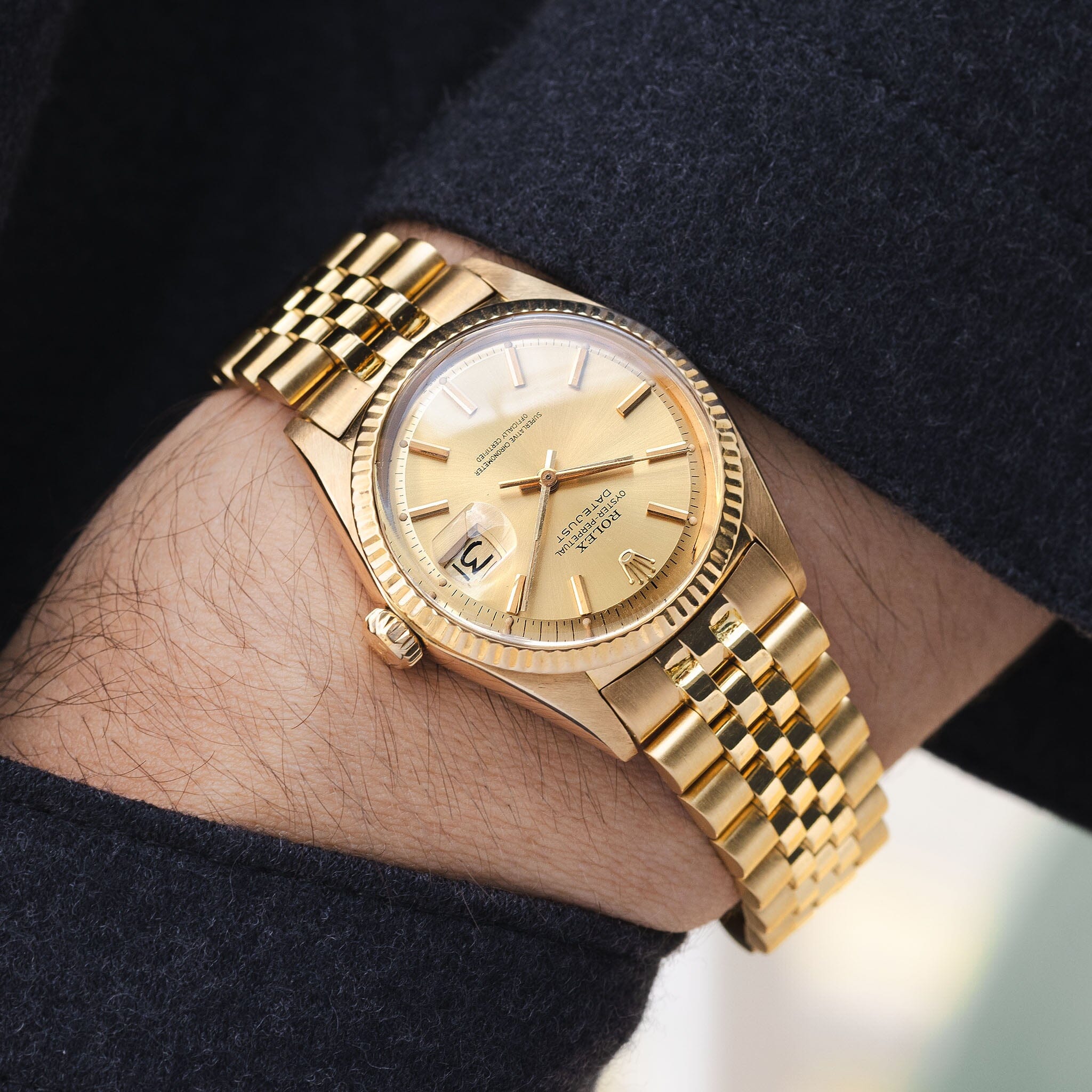 Rolex champagne dial datejust Clearance