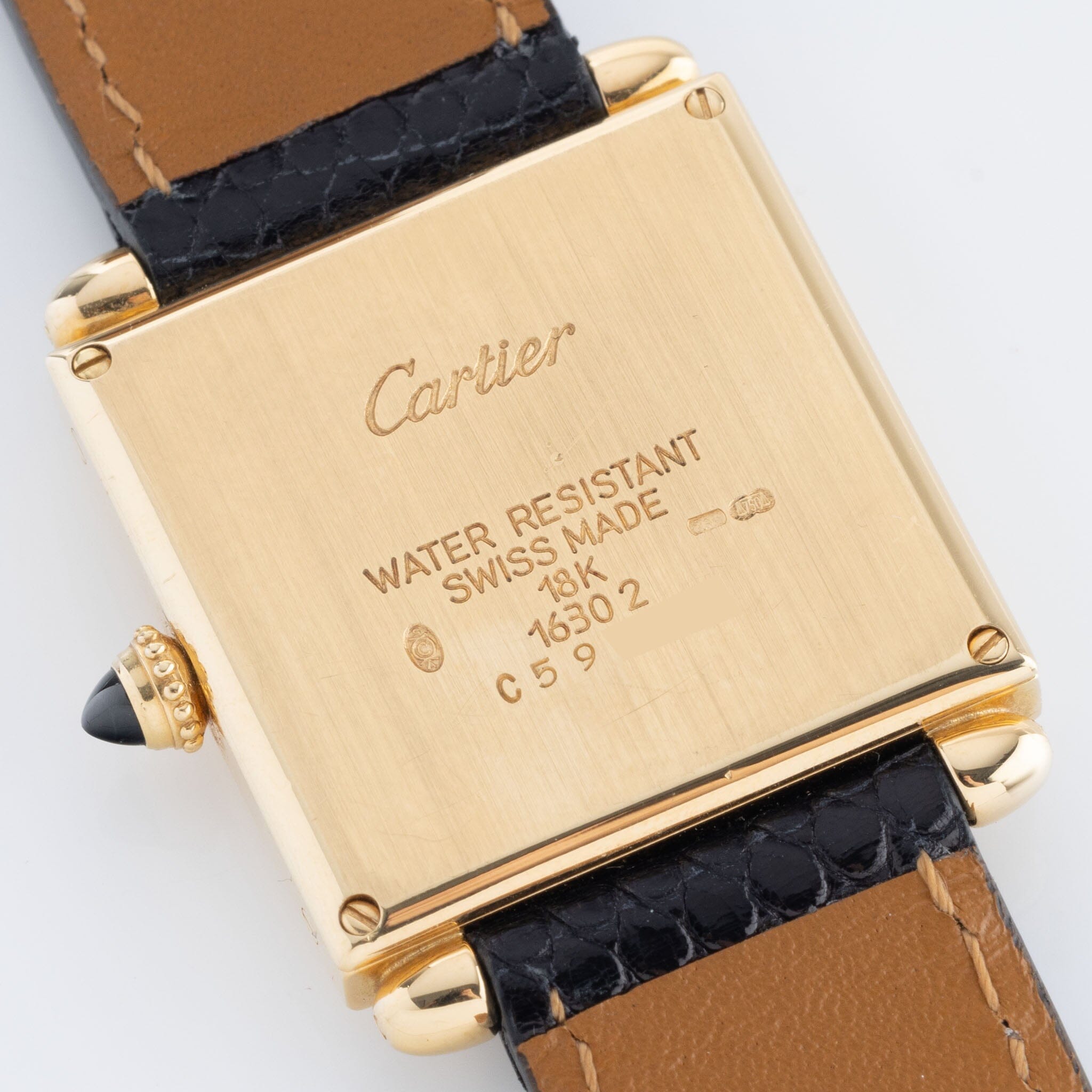 Cartier Tank Obus in 18 k Yellow gold