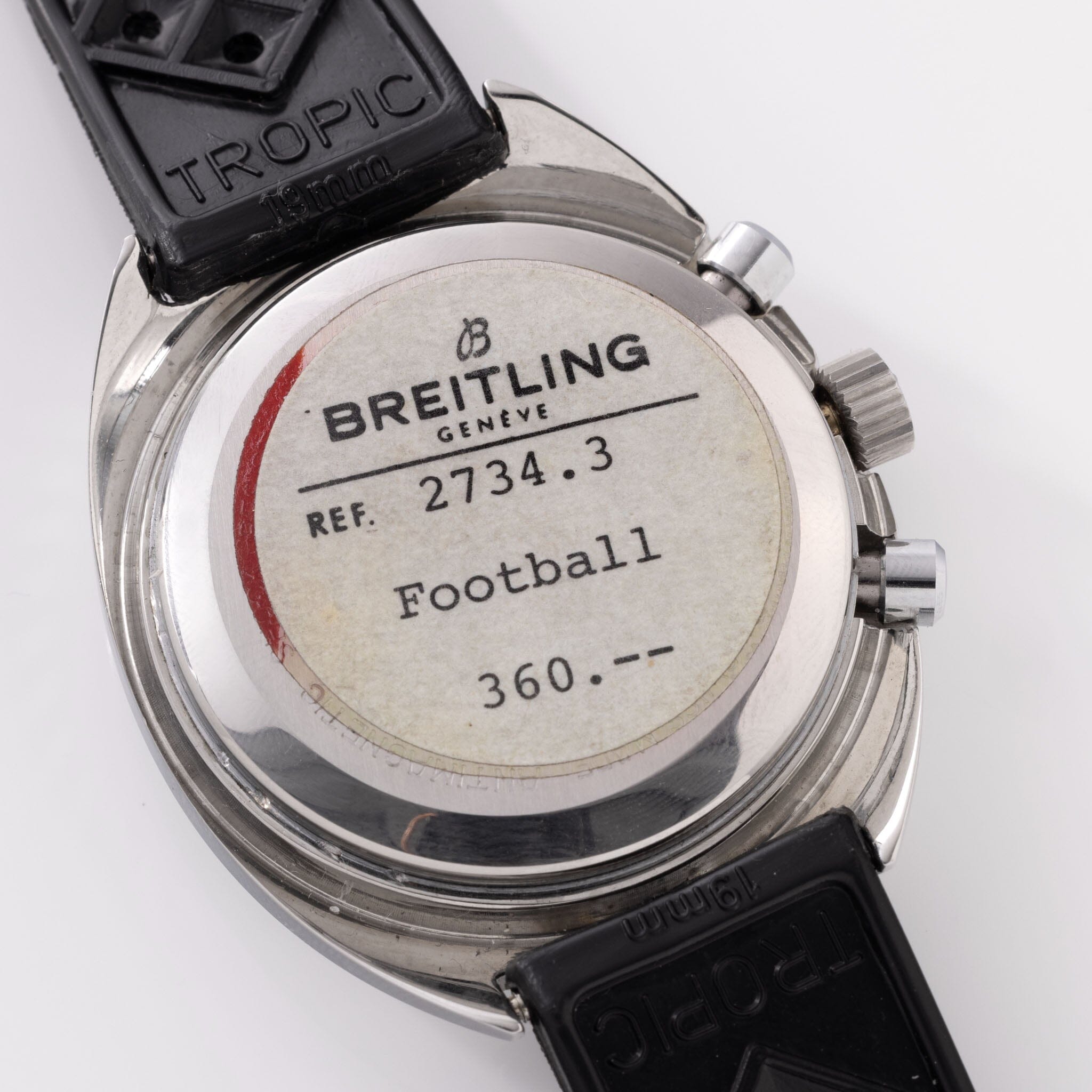 Breitling Football Timer Chronograph ref 2734.3