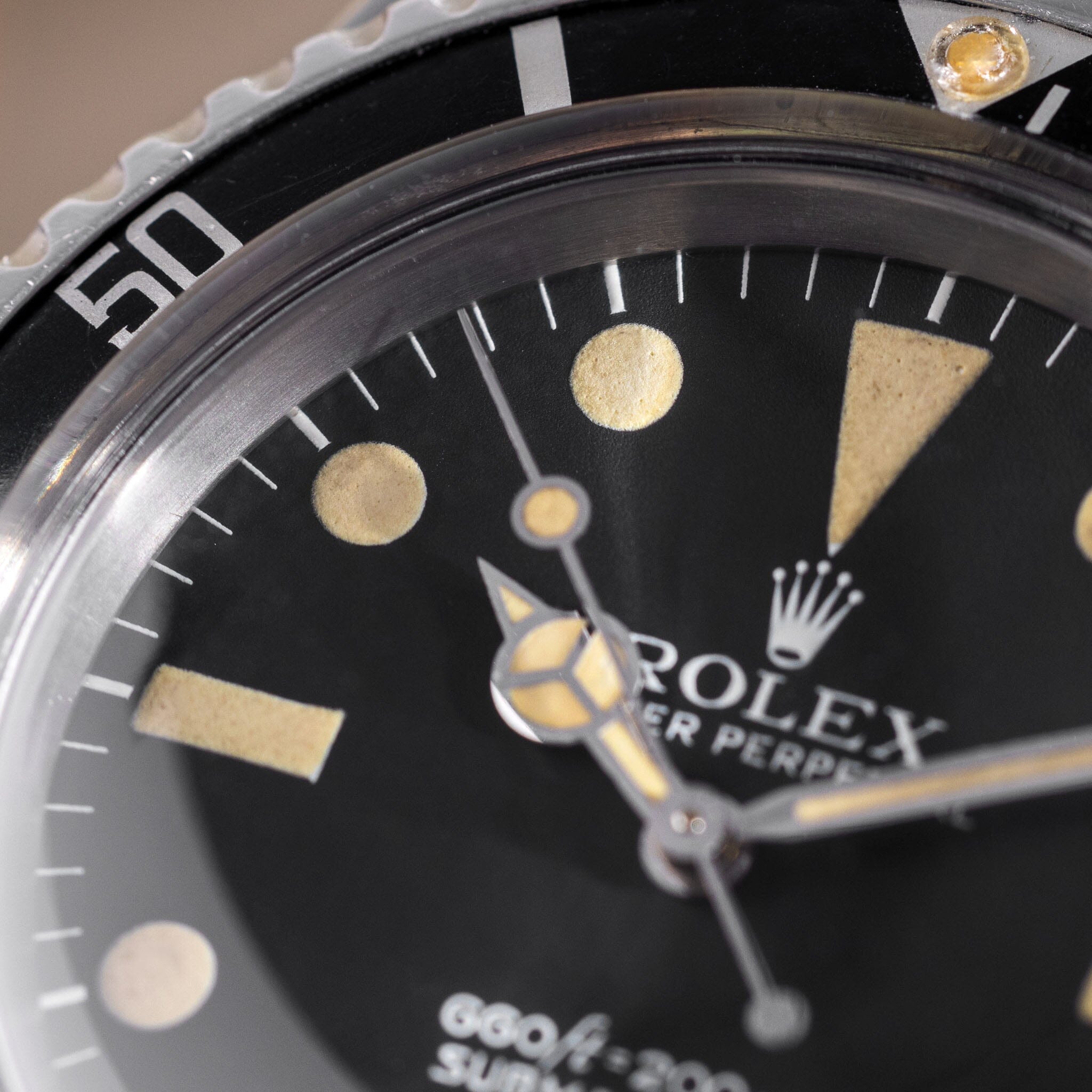 Rolex Submariner 5513 Maxi MK1 Vivid Patina