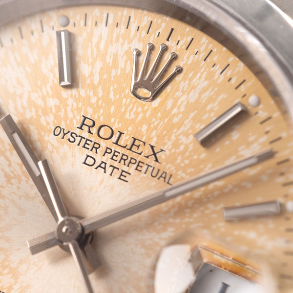 Rolex Oyster Perpetual Date Tropical Dial Ref 15200