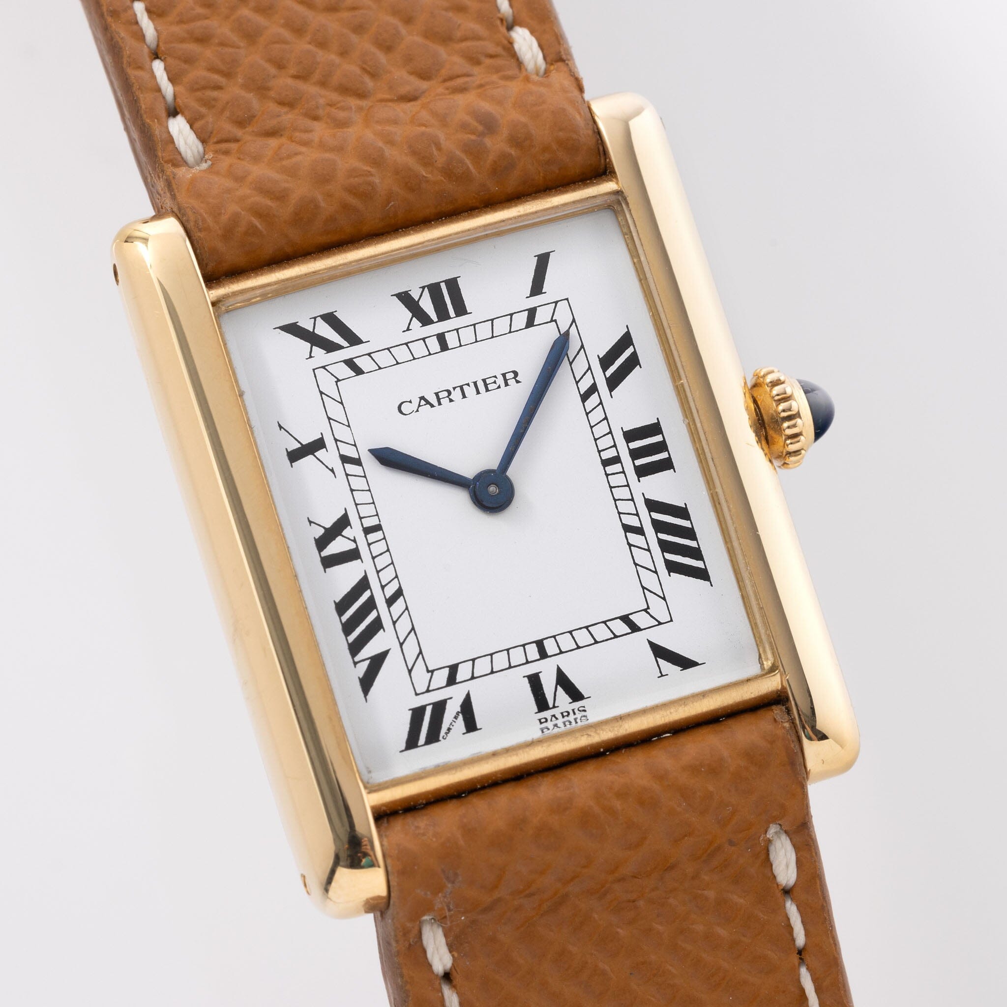 Cartier Paris Tank Louis 18kt Yellow Gold Extra Platte ref 96019