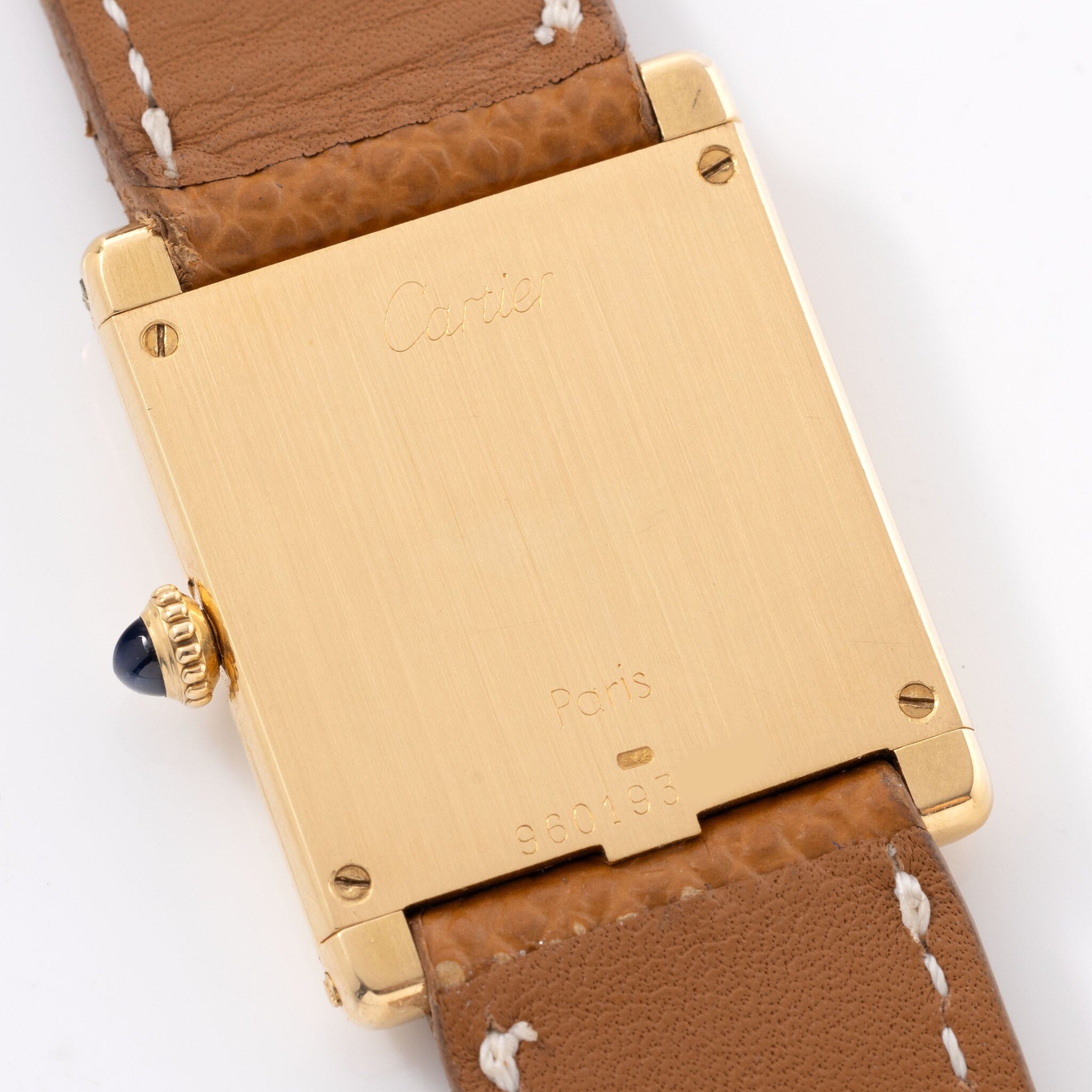 Cartier Tank Louis Extra Thin in 18K Gold  Fortuna Fine Jewelry Auctions  and Appraisers