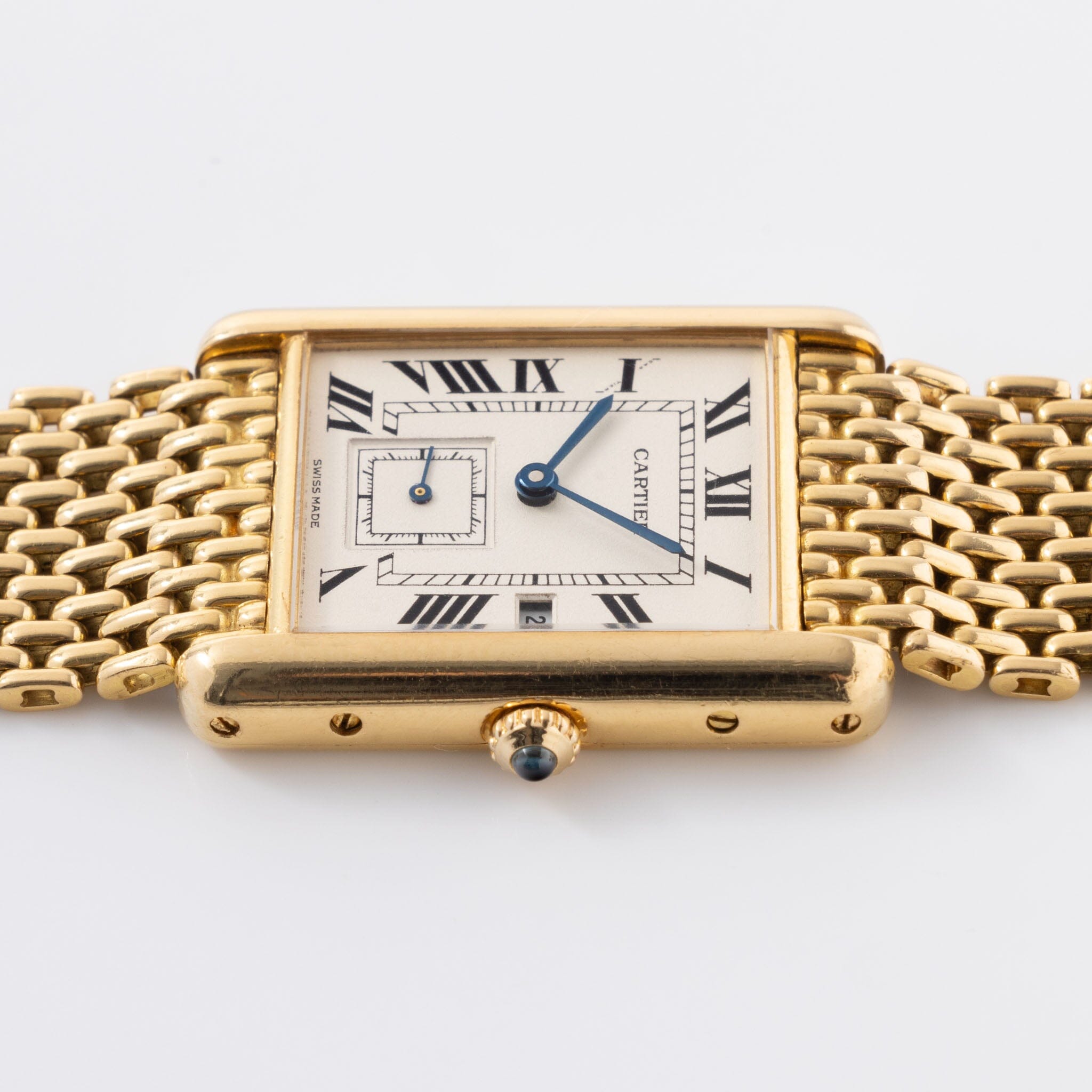 Cartier Tank Louis Yellow Gold with Bracelet Manual Wide Ladies Wristwatch  at 1stDibs  cartier tank louis gold bracelet, cartier tank with bracelet, cartier  tank gold bracelet