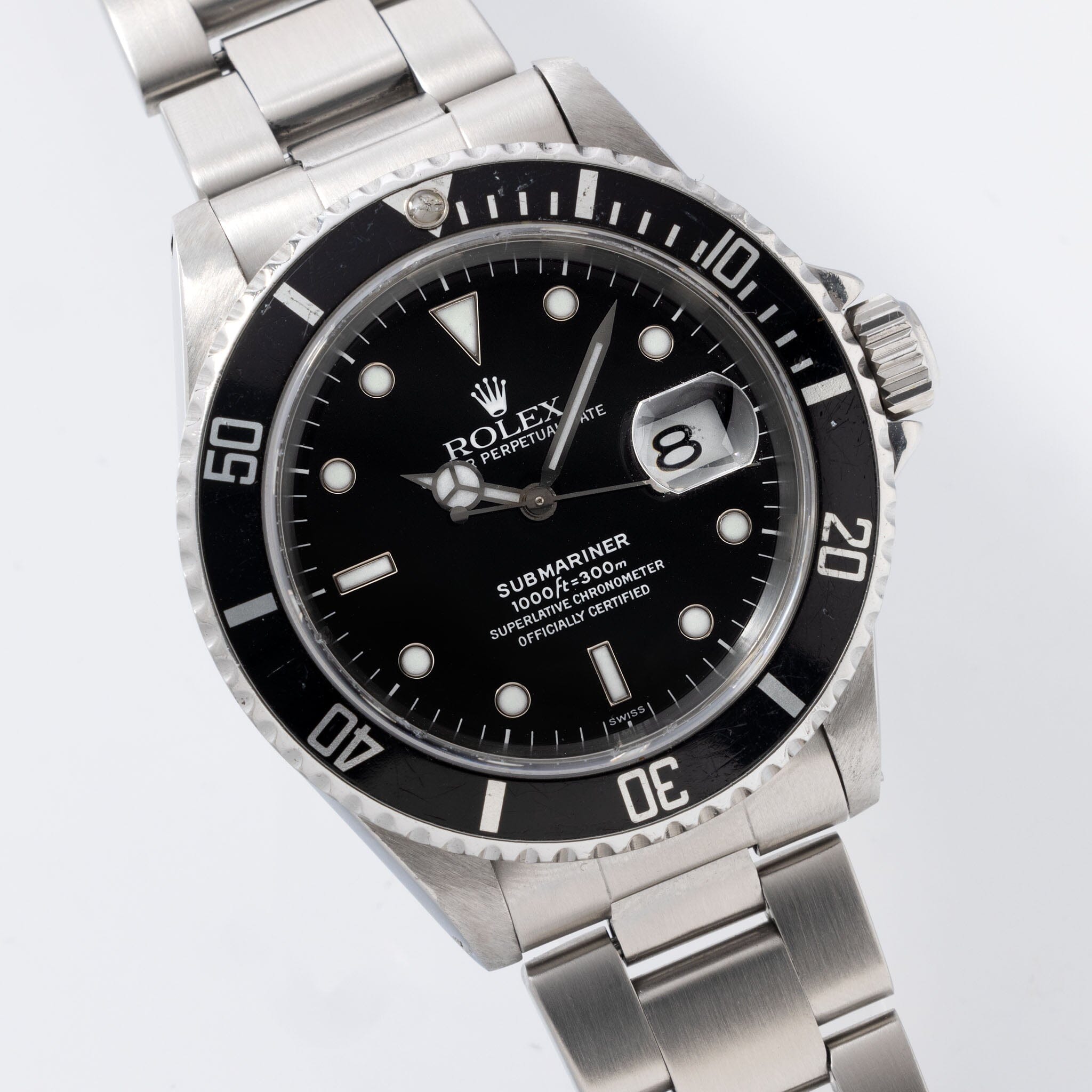 Rolex Submariner Date Swiss Only Dial Ref 16610
