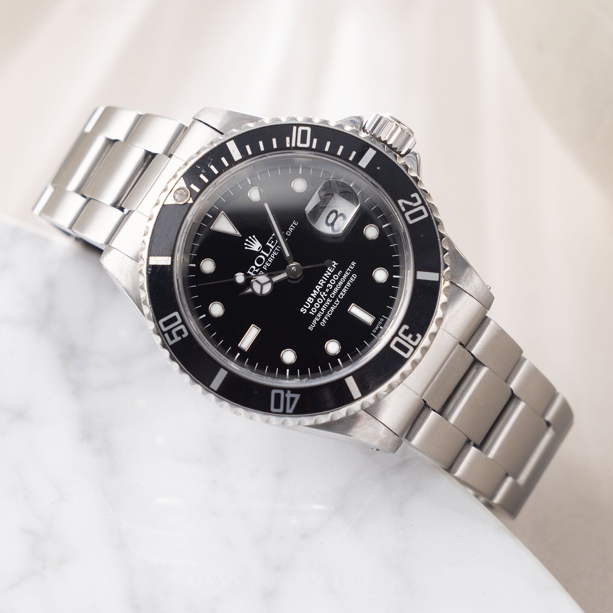 Rolex Submariner Date Swiss Only Dial Ref 16610