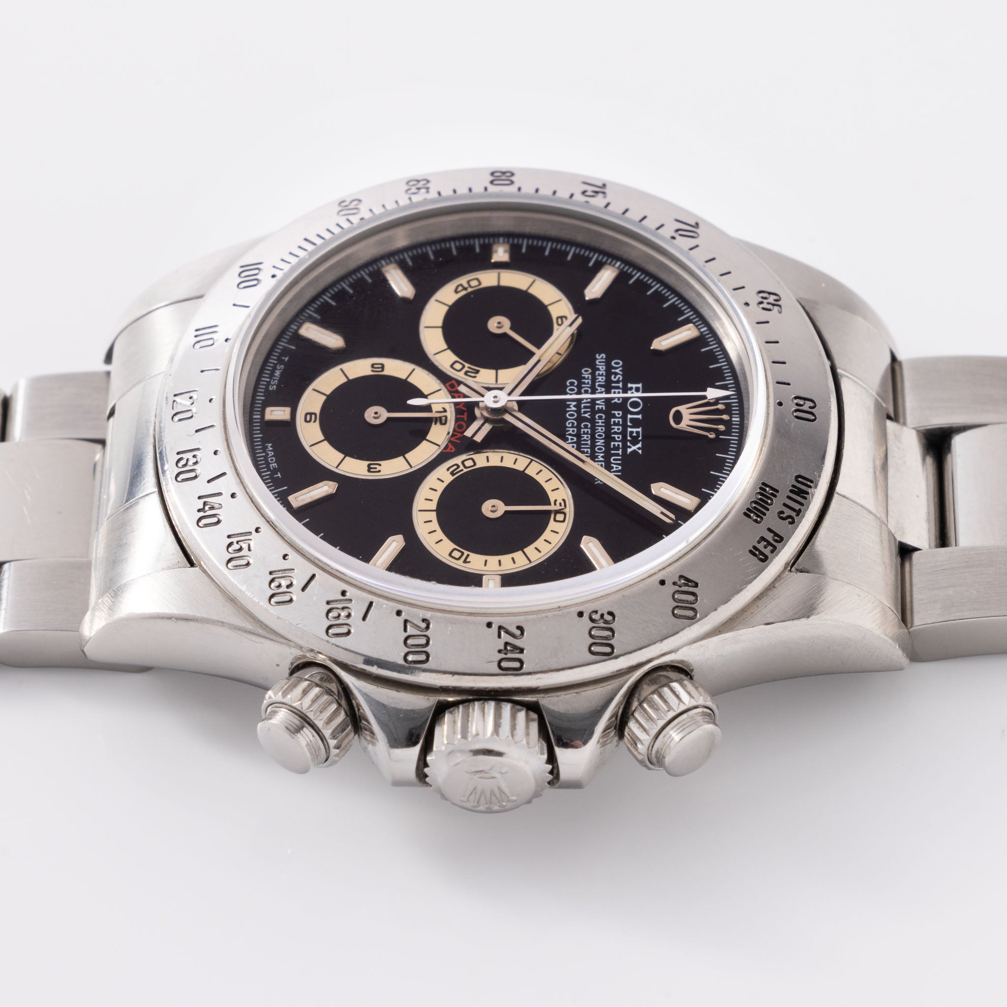 Rolex Cosmograph Daytona Black Dial Box and Papers Ref. 16520