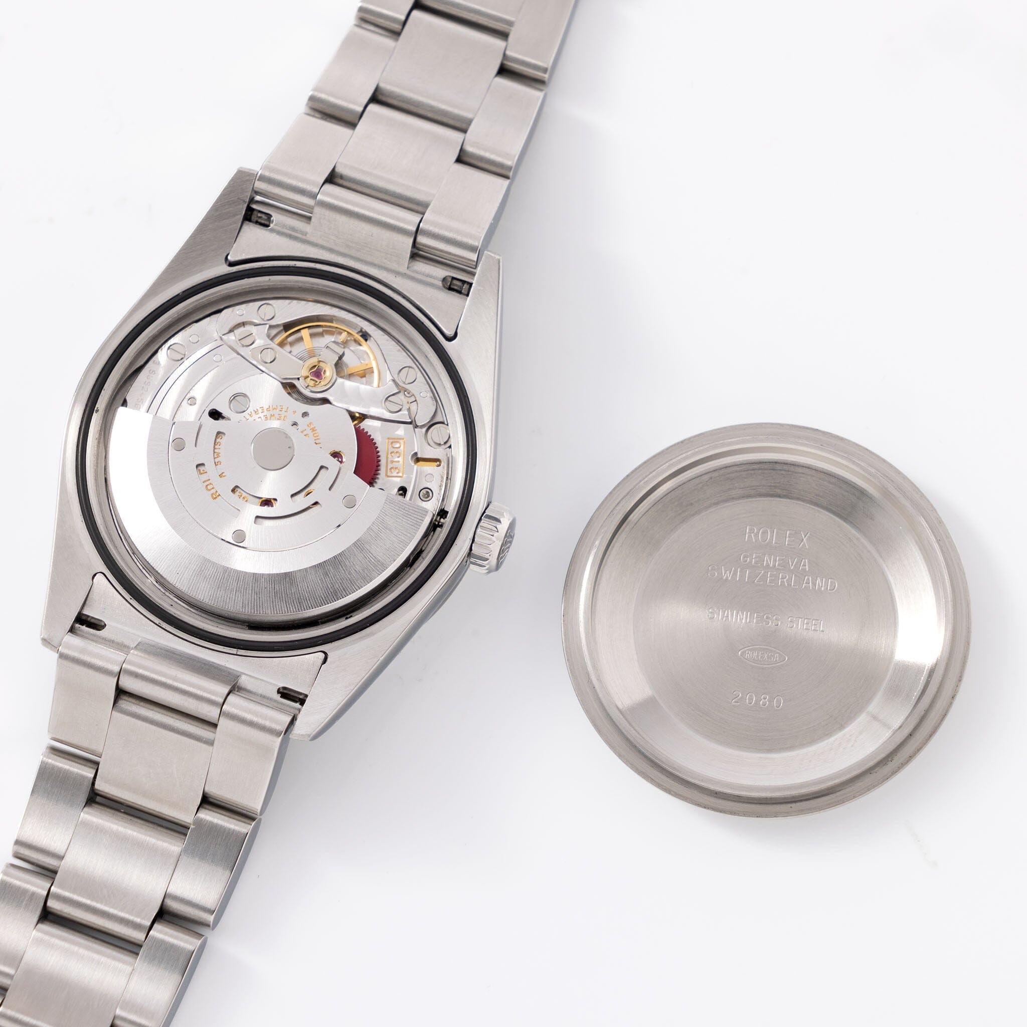 ROLEX シルバー カフリンクス 専用ボックス付き Rolex Explorer Box and Papers Ref 114270