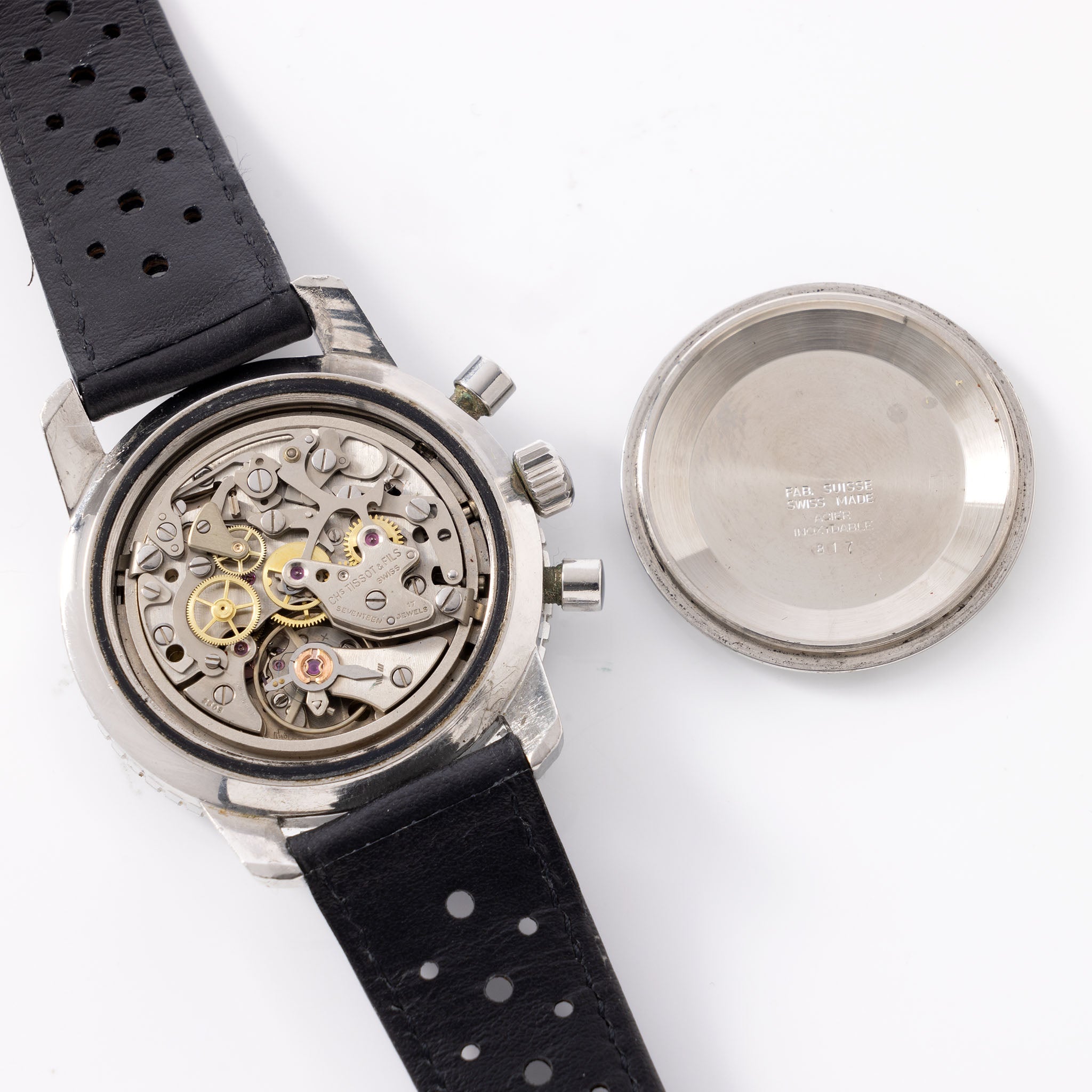 Tissot Navigator Chronograph Lemania Movement Ref 817 Tissot Navigator Chronograph Lemania Movement Ref 817