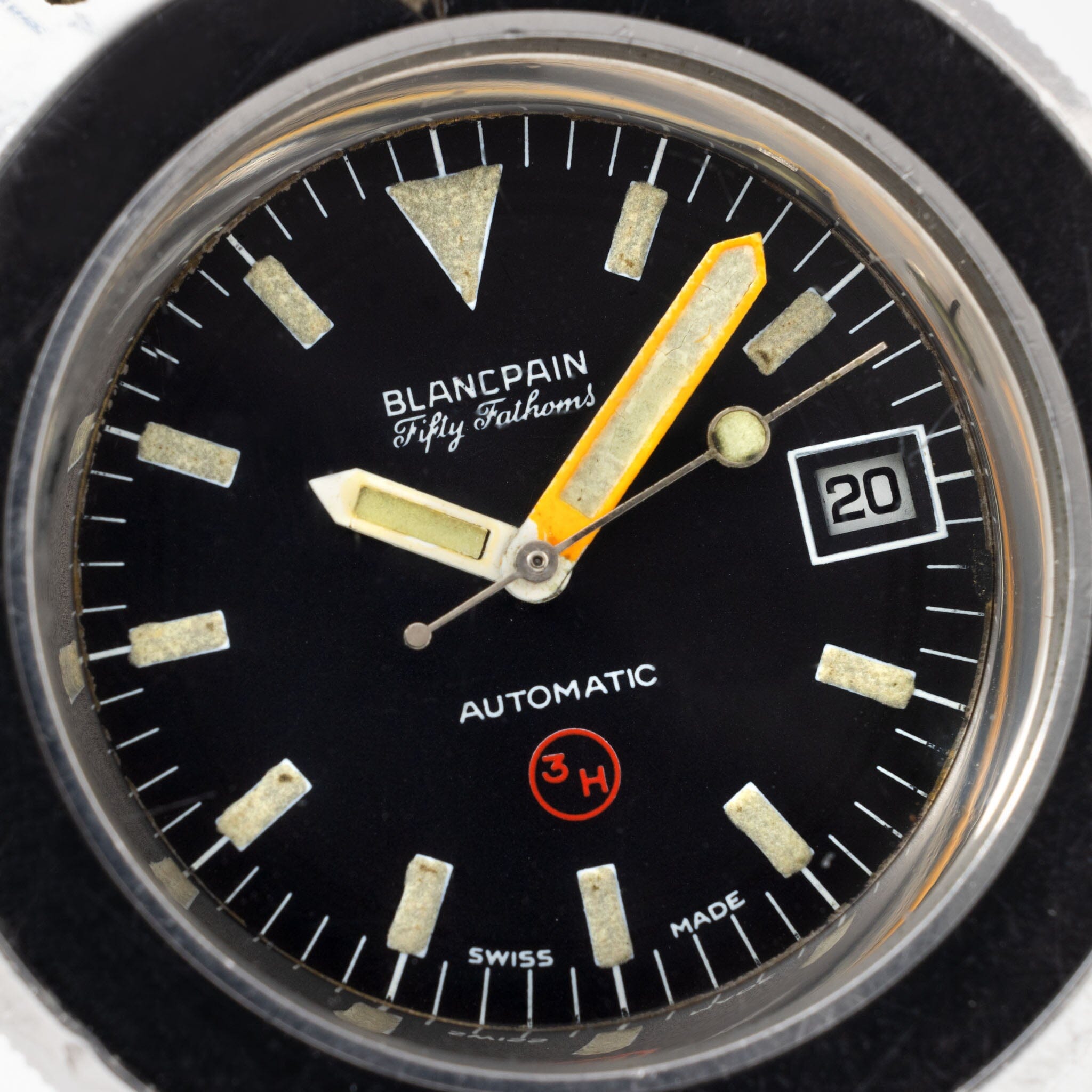 Blancpain Fifty Fathoms Military 3H Bund Issued Dive Watch