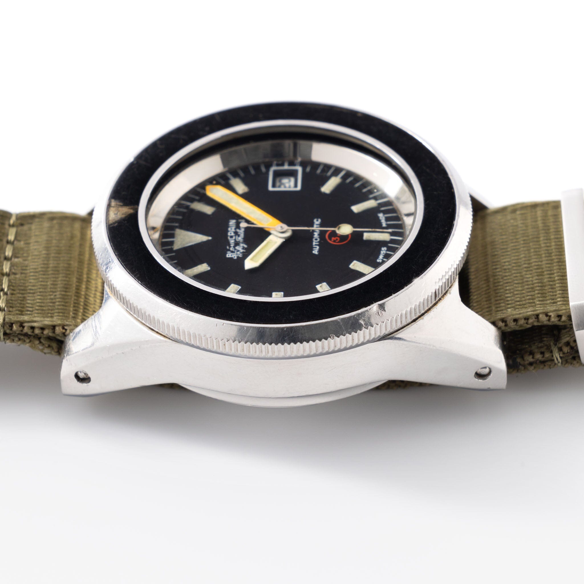 Blancpain Fifty Fathoms Military 3H Bund Issued Dive Watch