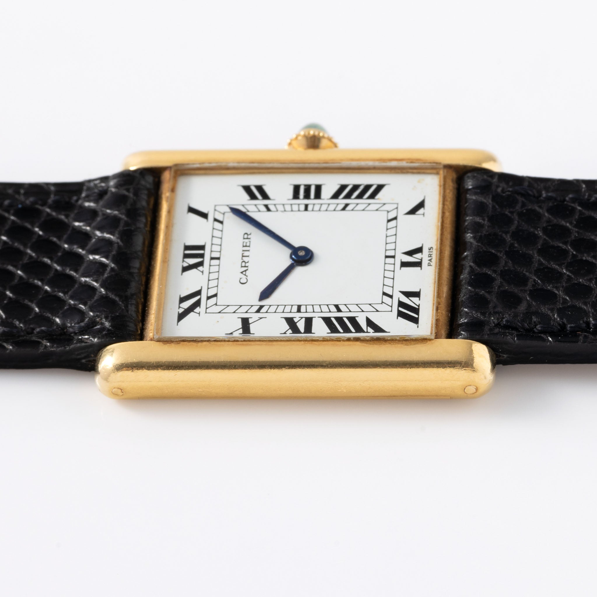 Cartier Paris Tank Louis 18kt Yellow Gold ‘Extra Plate’ early 70s