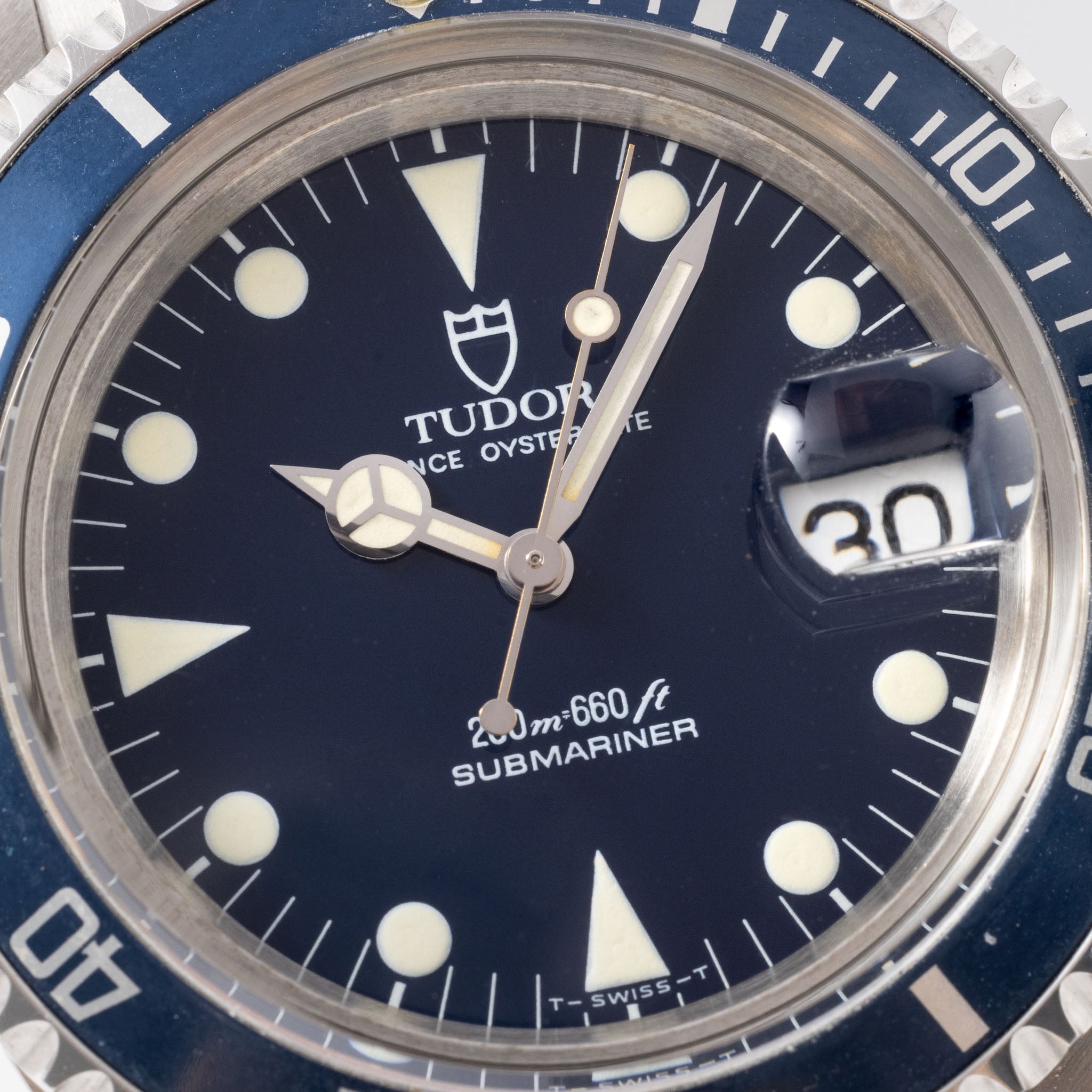 Tudor Submariner Date Blue Dial Box and Accessories Ref 79090