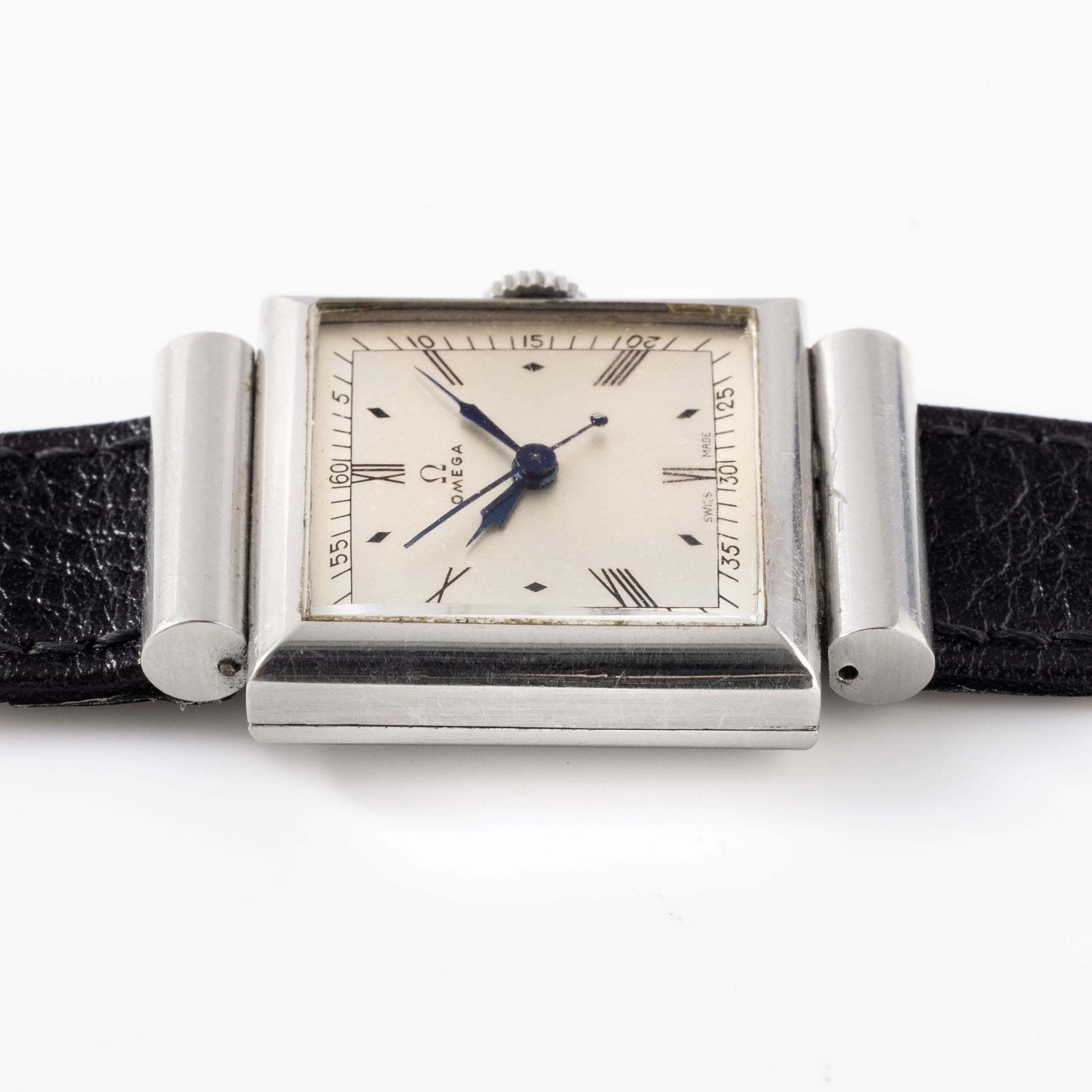 Omega square watch vintage hotsell