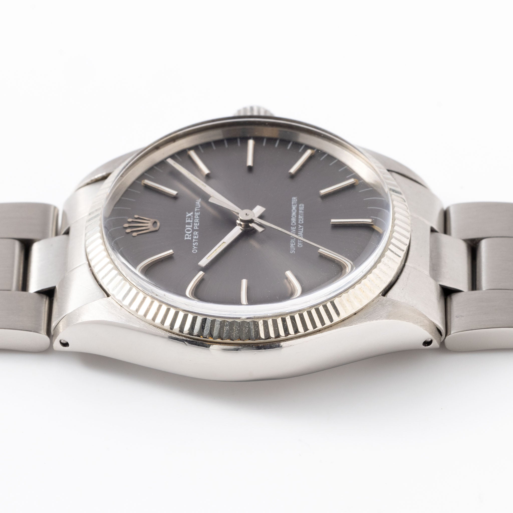 Rolex Oyster Perpetual Grey Dial "Upside down " Ref 1005