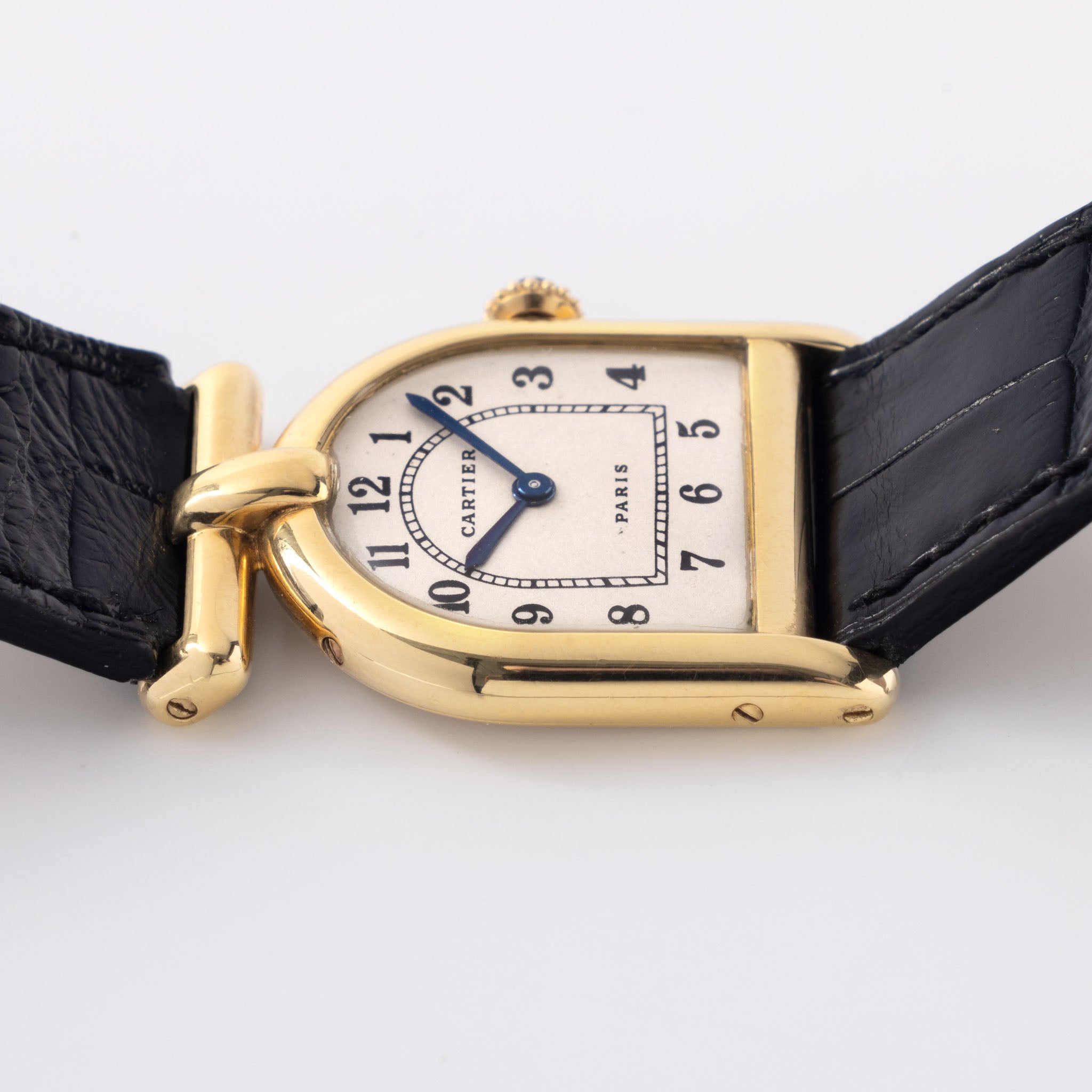 Cartier Calandre 18kt Yellow Gold Manual WInd