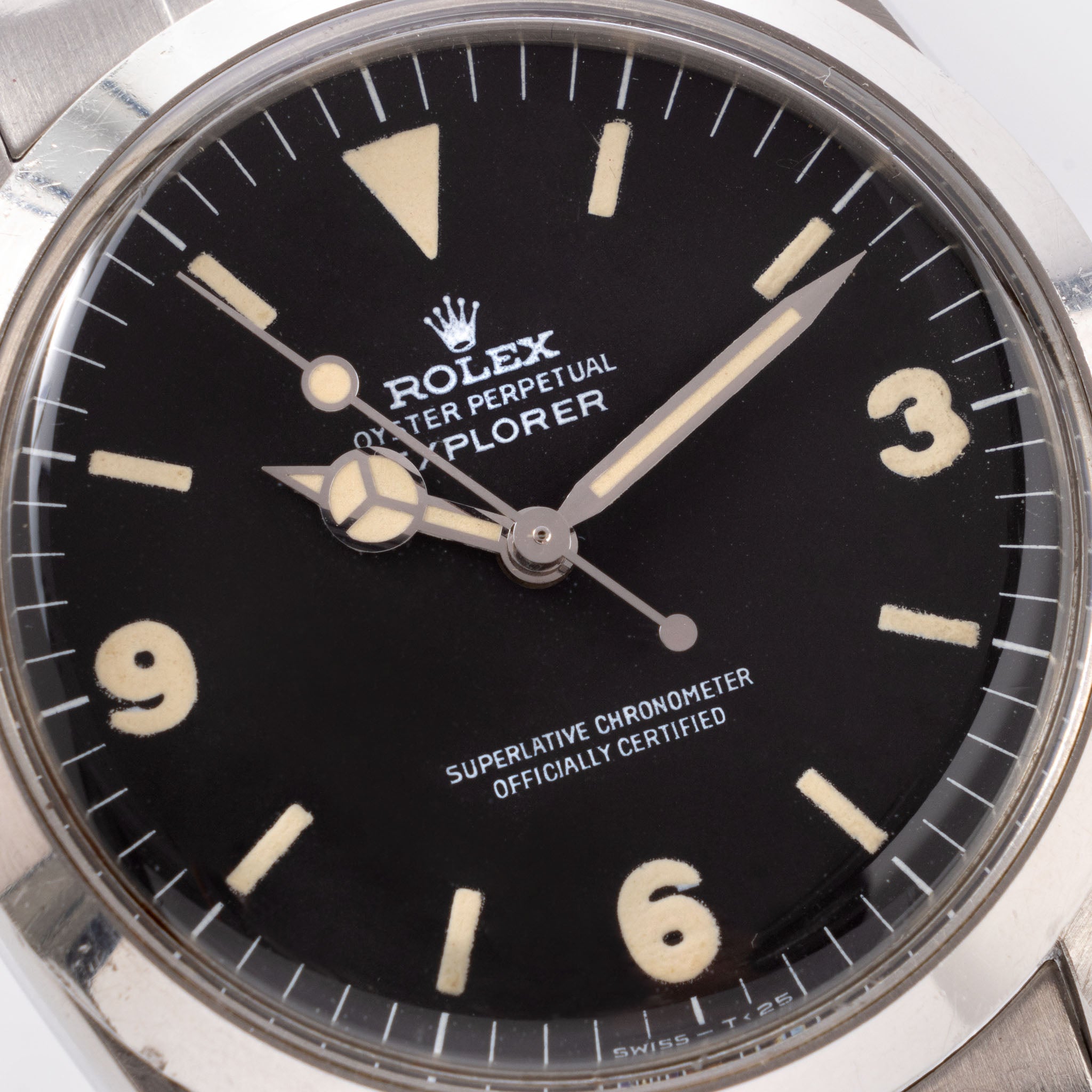 Rolex Explorer Ref. 1016 Frog Foot "Fat Lume"