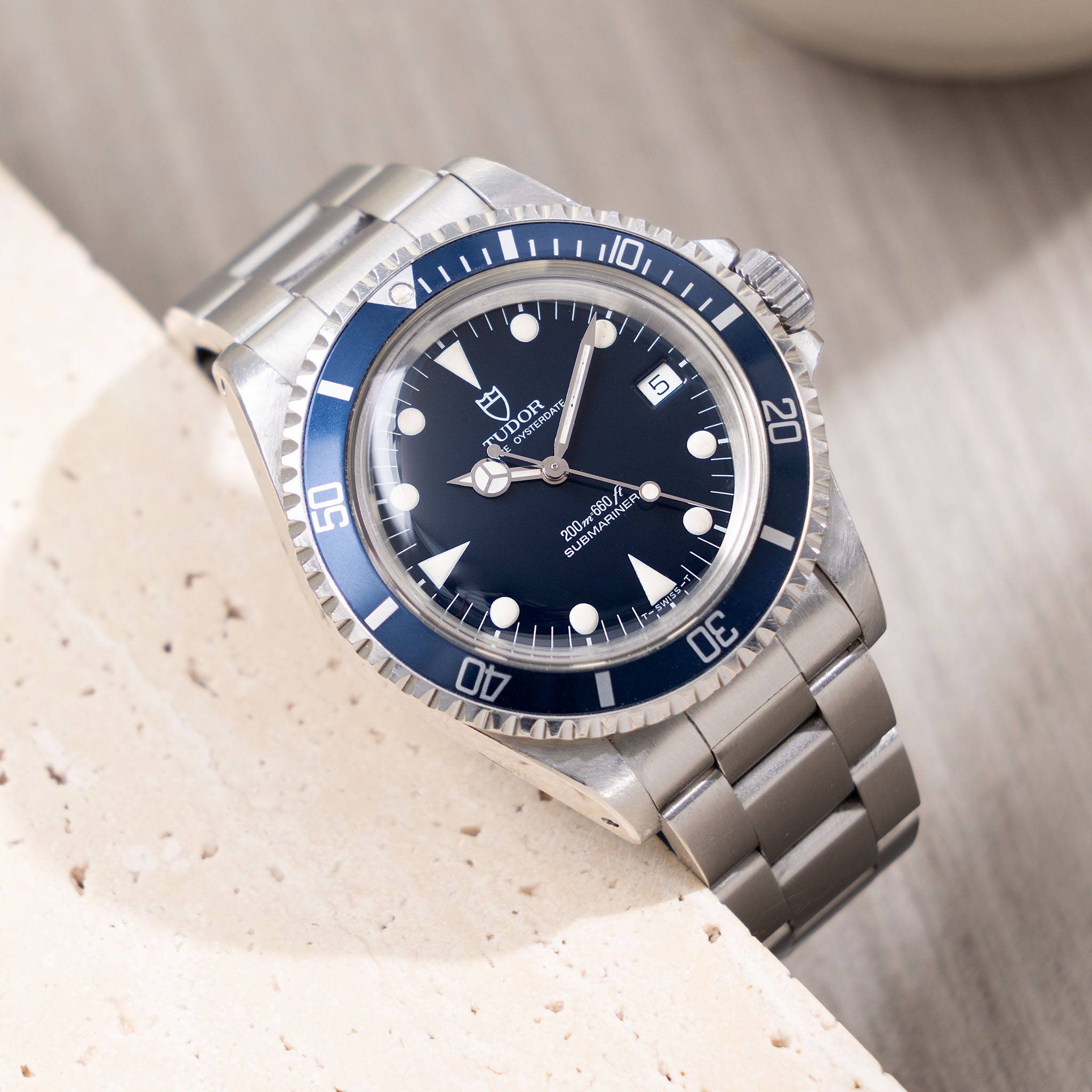 Tudor Submariner Tudor Prince Date Blue Dial TUDOR Prince