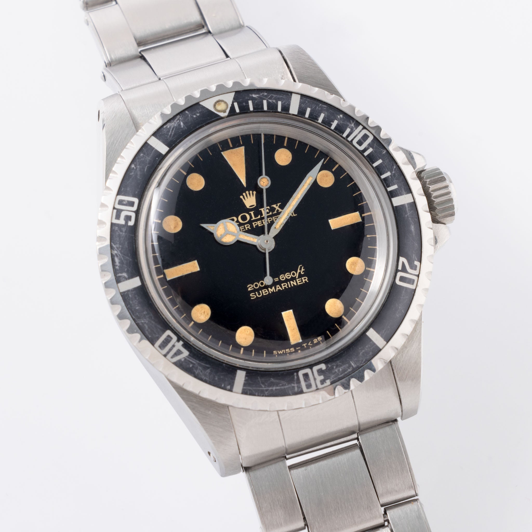 Rolex Submariner 5513 Gilt Dial "Bart Simpson"