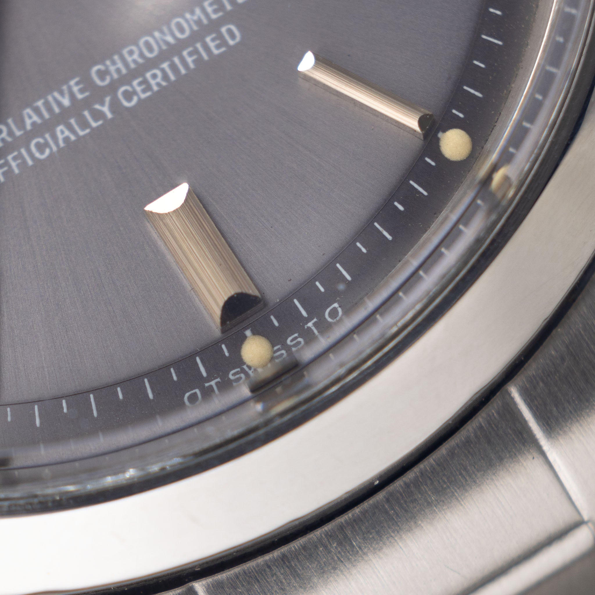 Rolex Datejust Grey Sigma Dial Ref. 1600