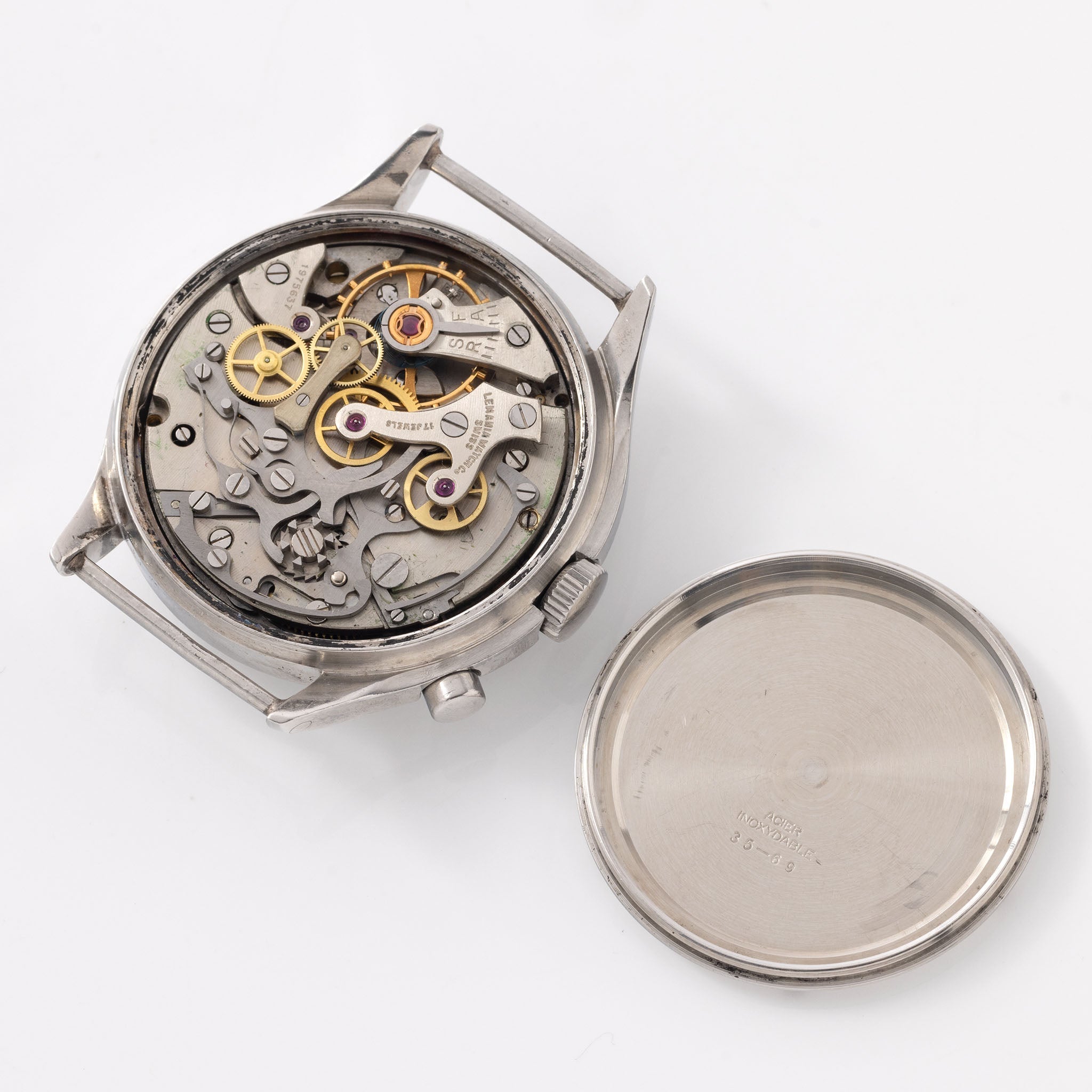 Lemania Monopusher Chronograph 6BB 