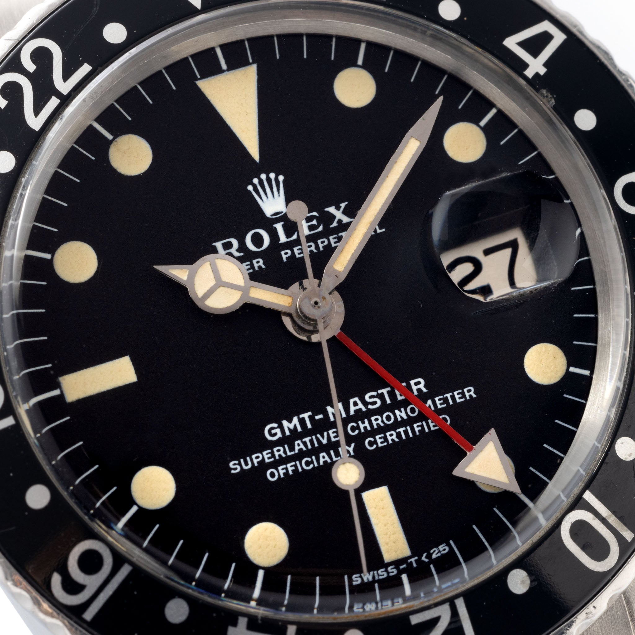 Rolex GMT-Master 1675 Matte Mk2 Dial with Vivid Patina