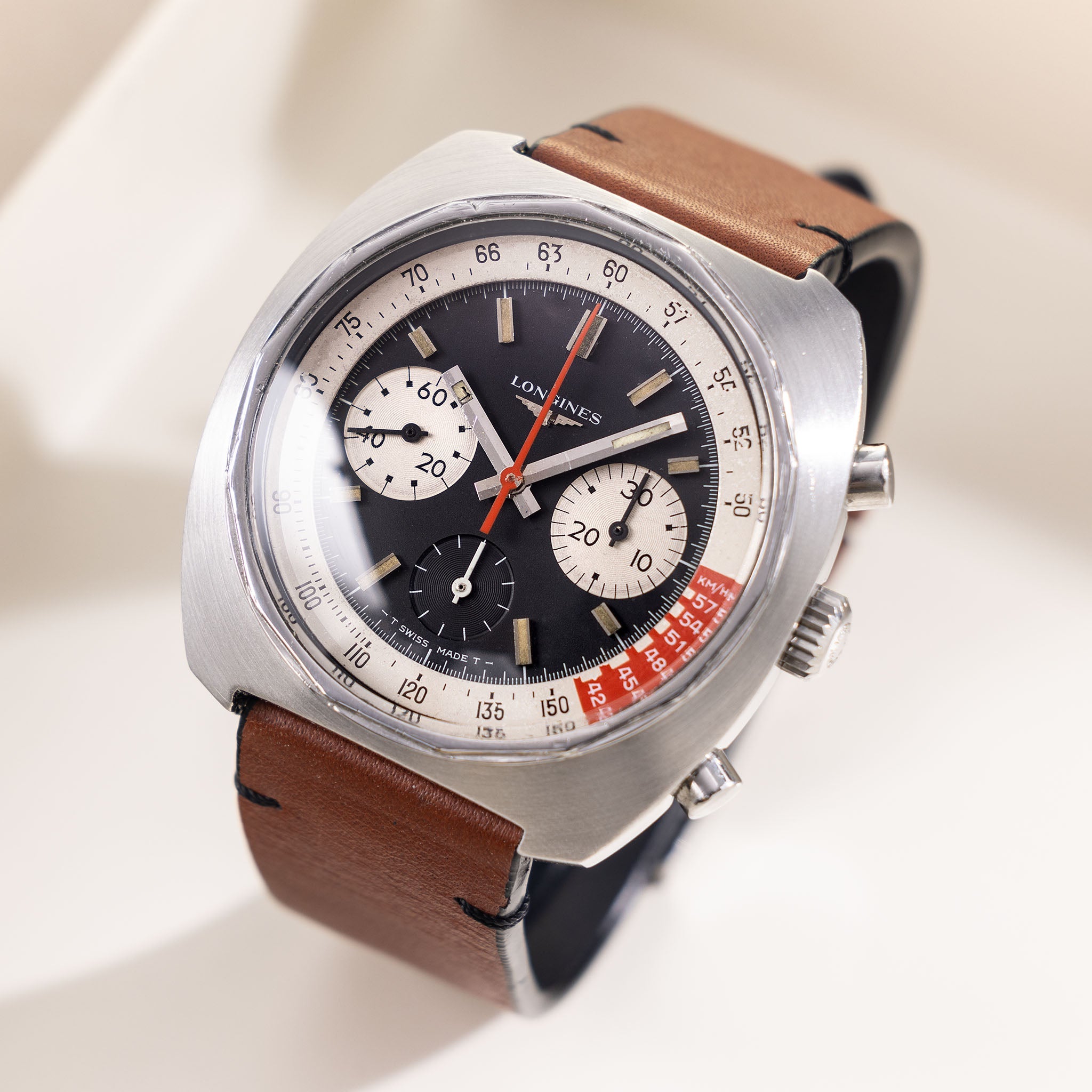 Longines chronograph "Paul Newman Singer dial " ref 8226 - incoming