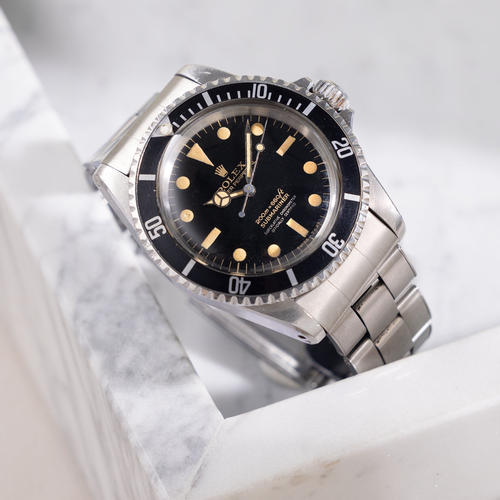 Rolex Submariner 5512 4-Liner Gilt Dial