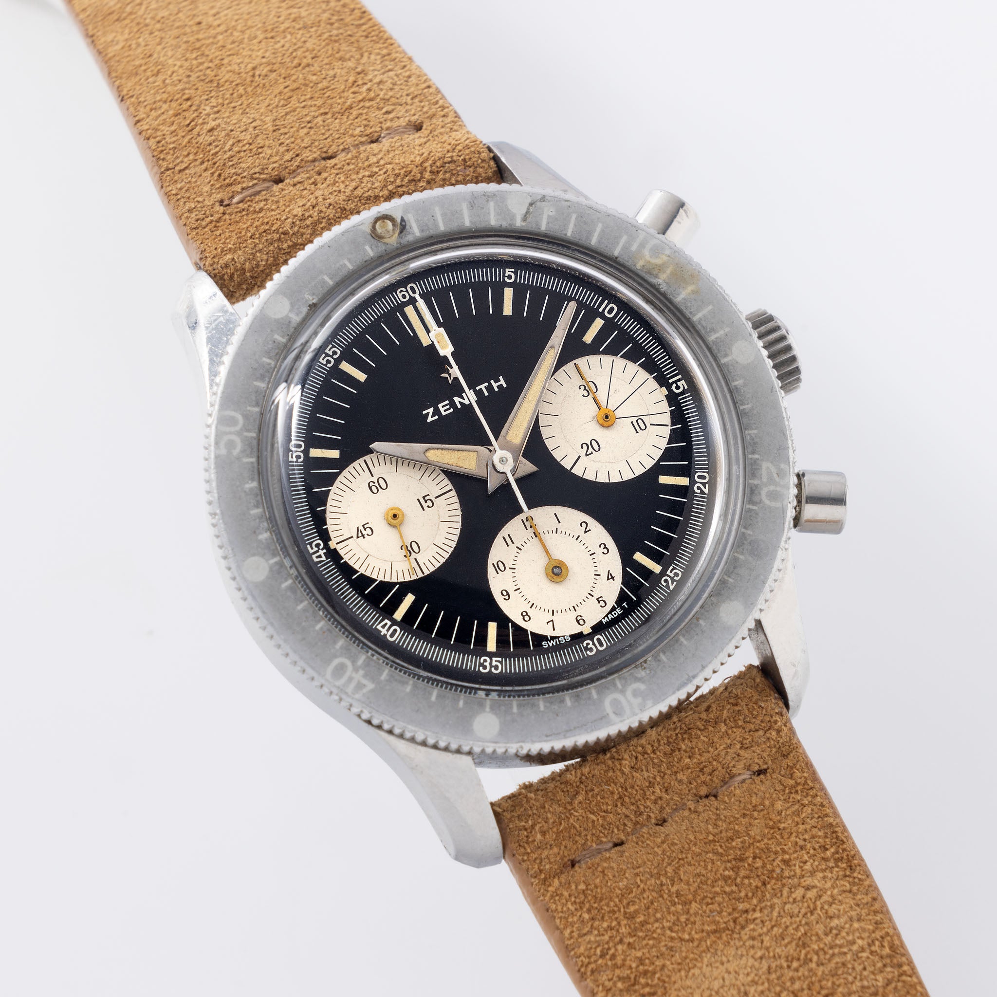 Zenith Sub-Sea Chronograph Ref. A277 "Reversed Panda Dial"